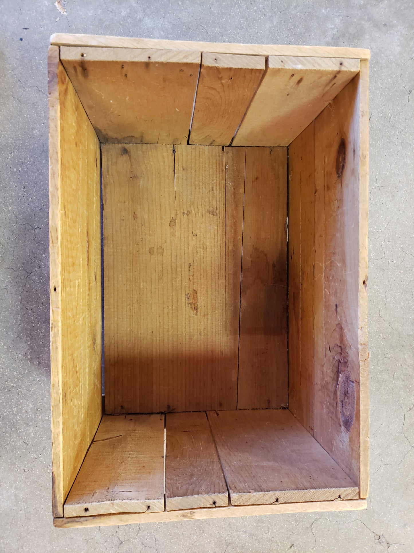 Cape Cod Cranberries wood crate