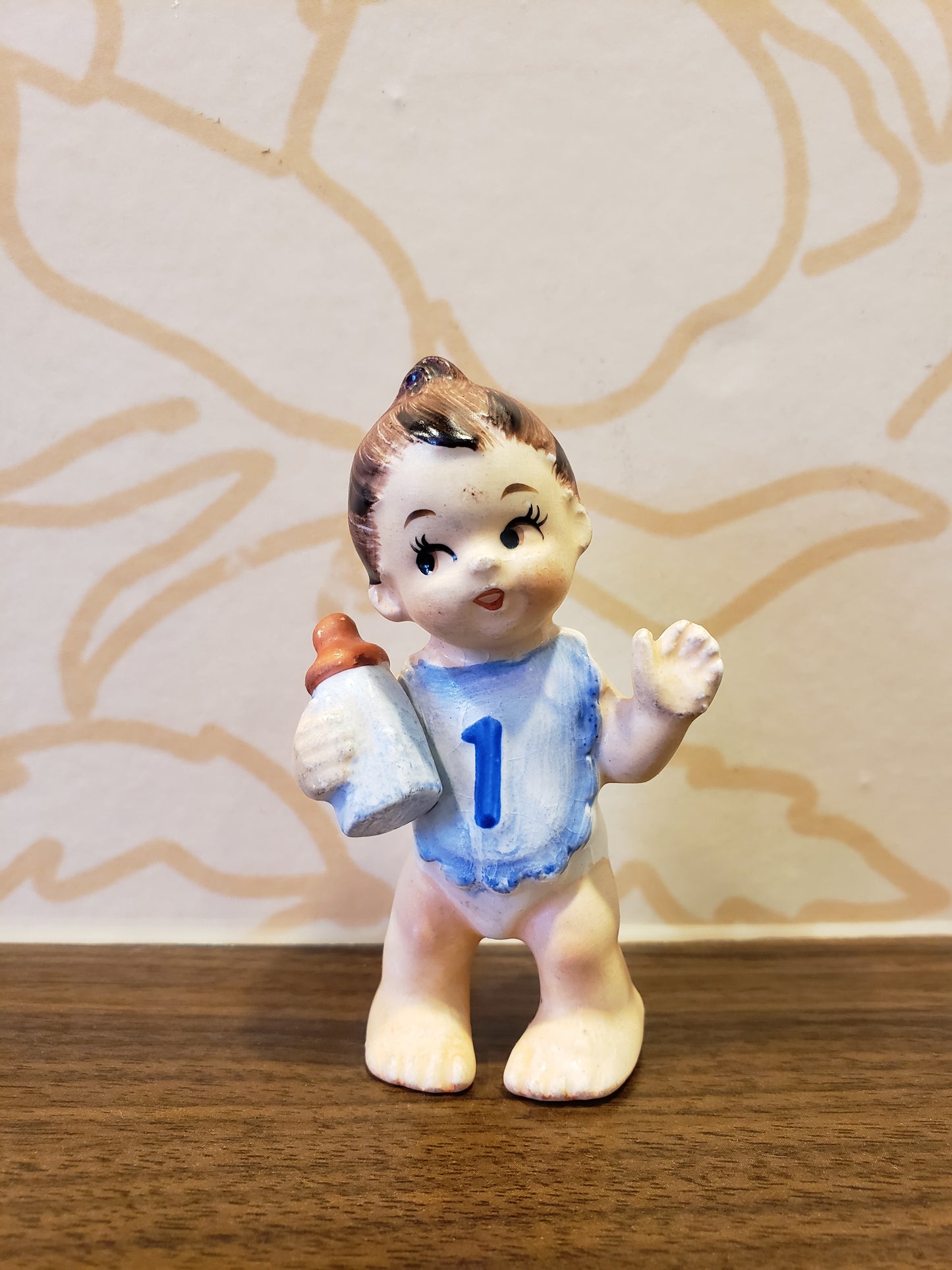 Lefton Birthday Boy figurine, Age 1