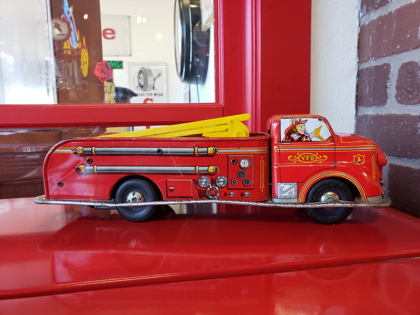 MARX Friction Fire Truck