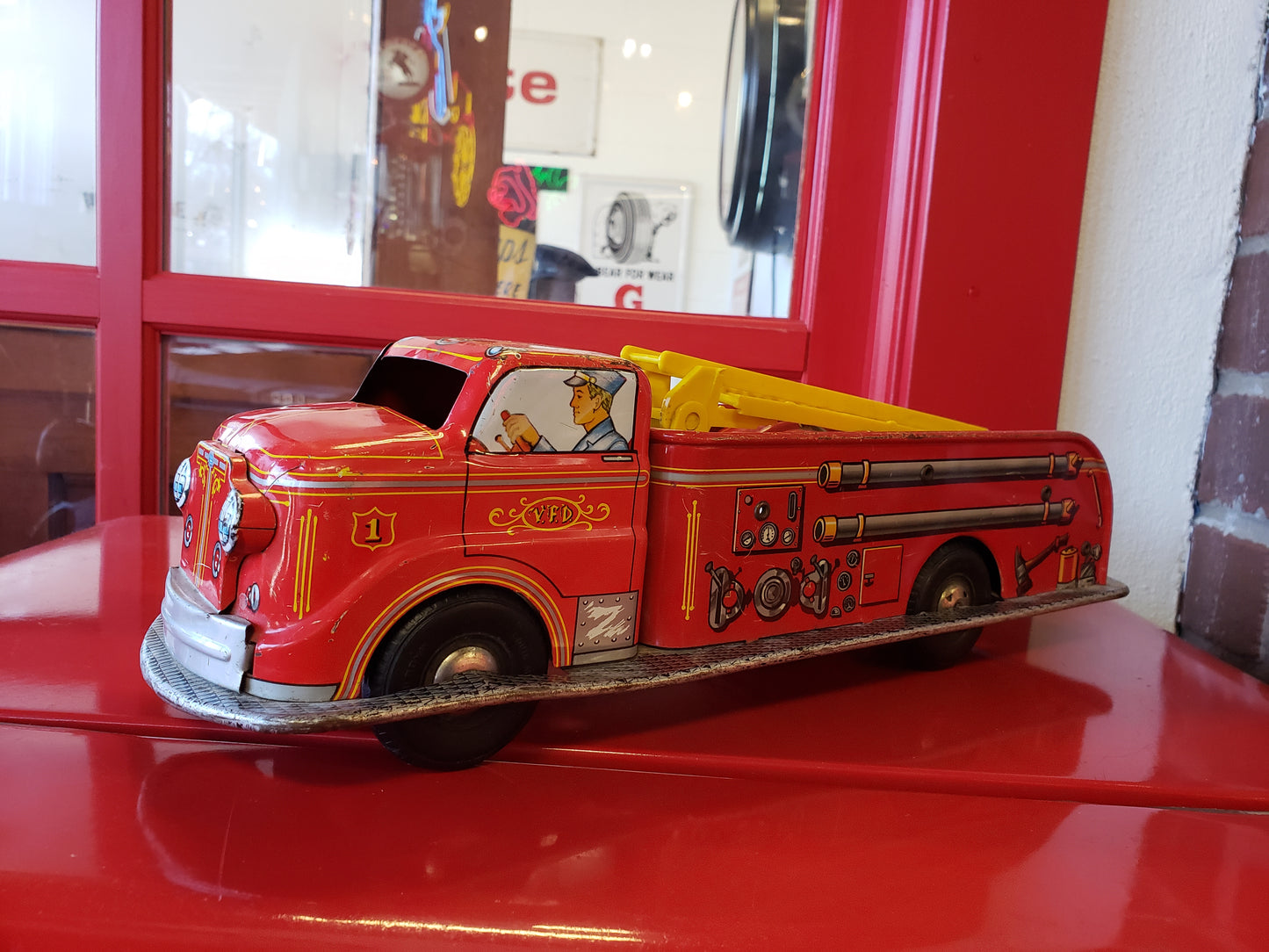 MARX Friction Fire Truck