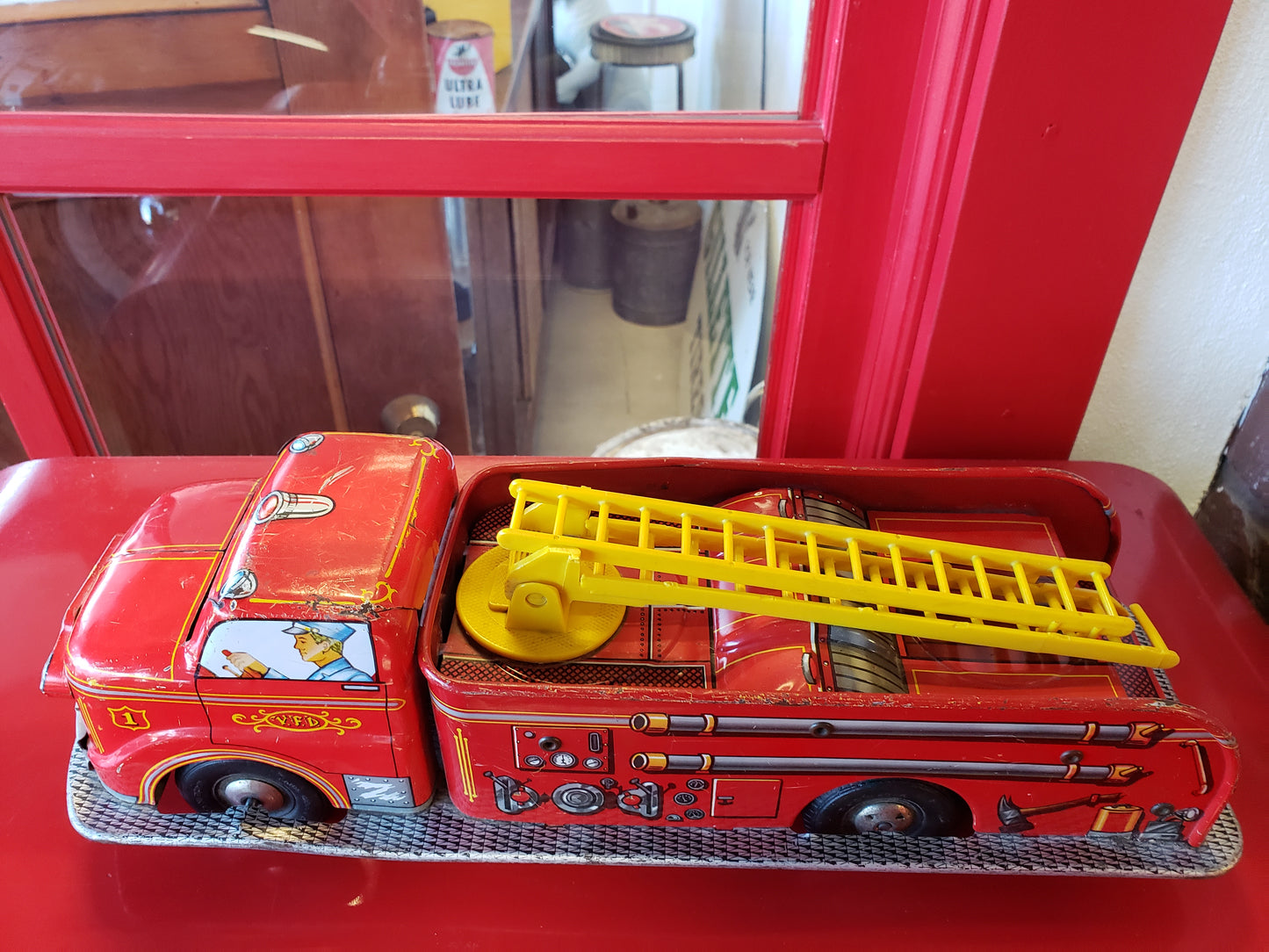 MARX Friction Fire Truck
