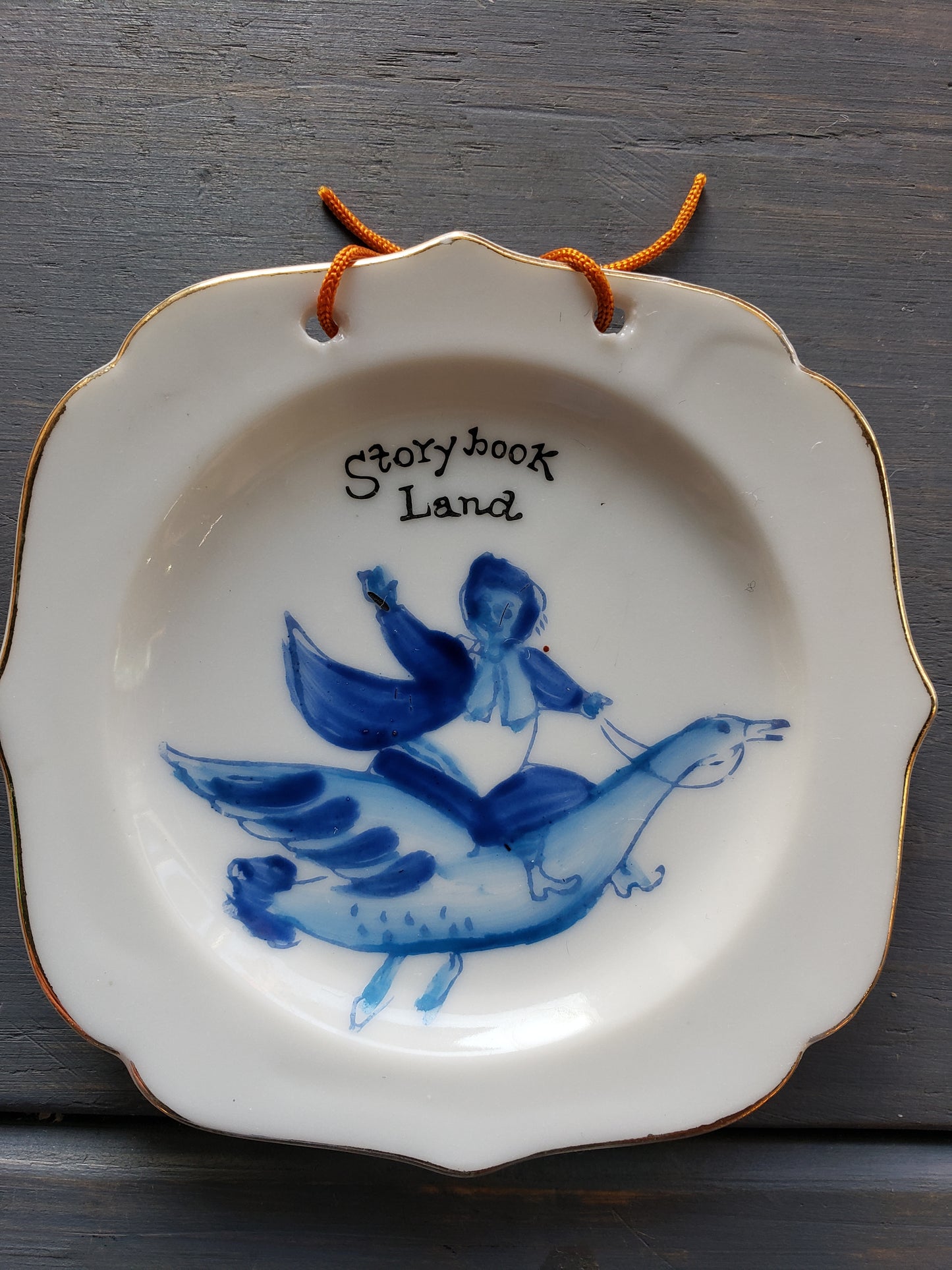 Storybook Land souvenir plate
