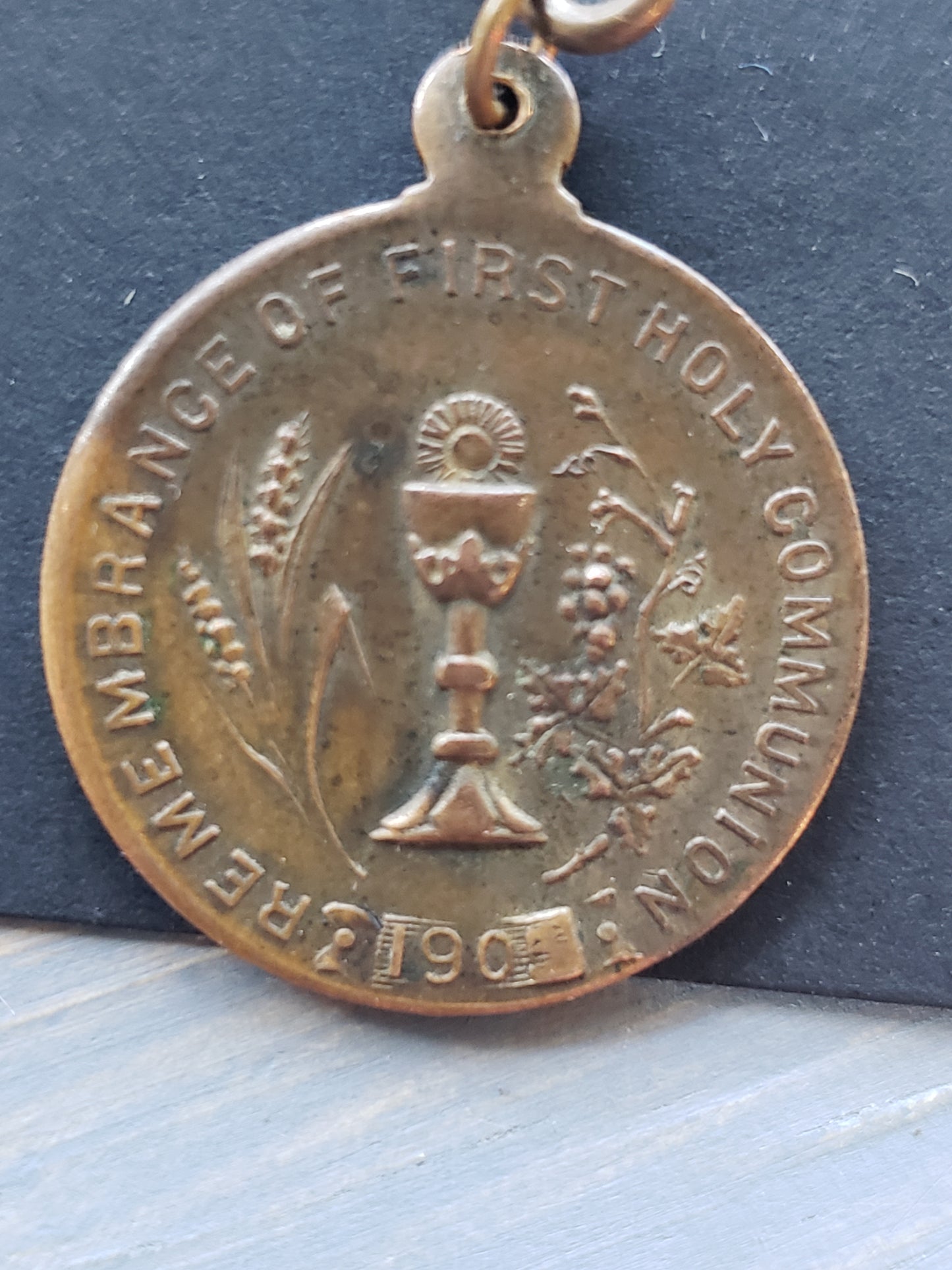 1905 First Communion stick pin
