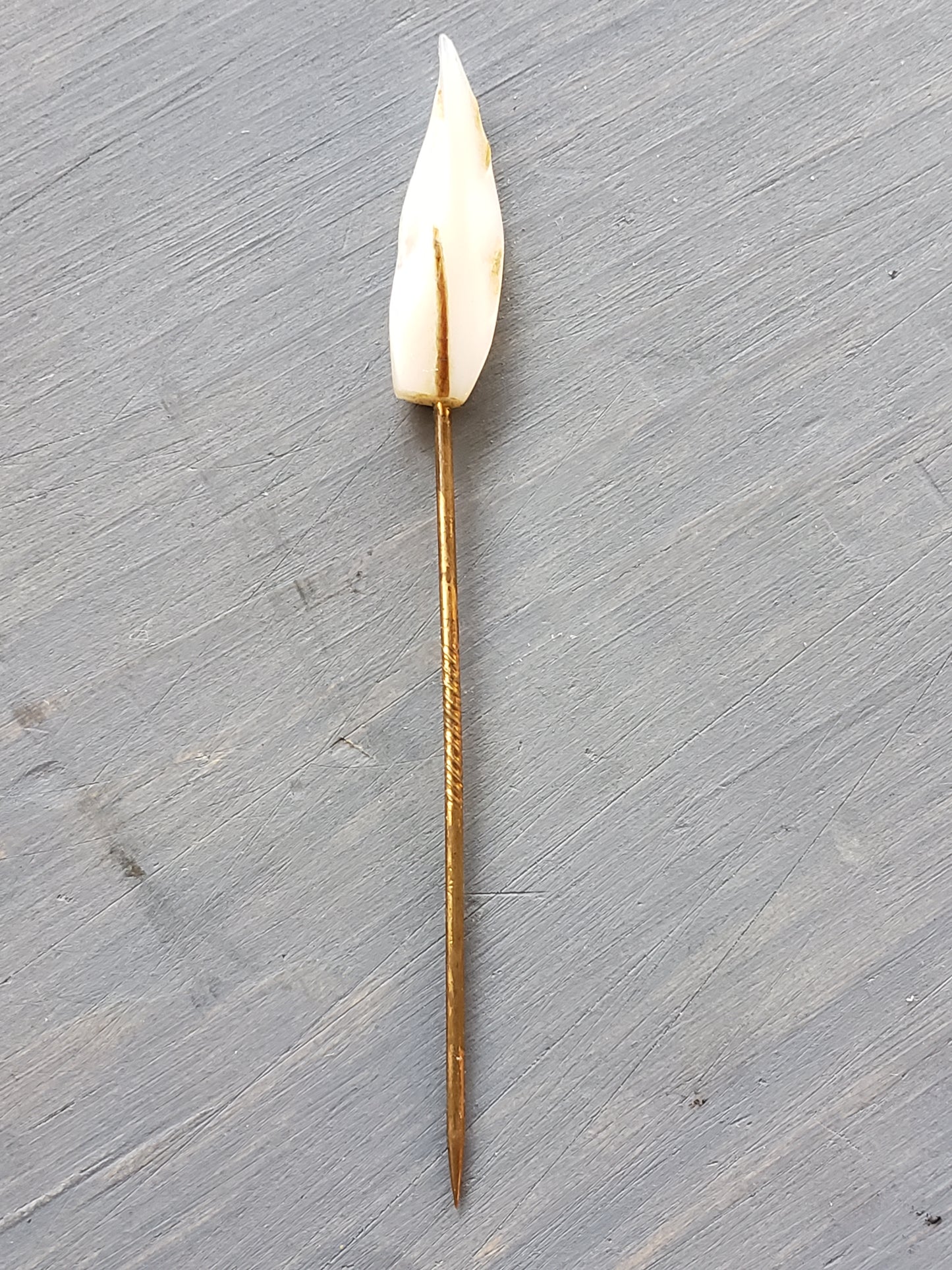 Mother of Pearl hat pin