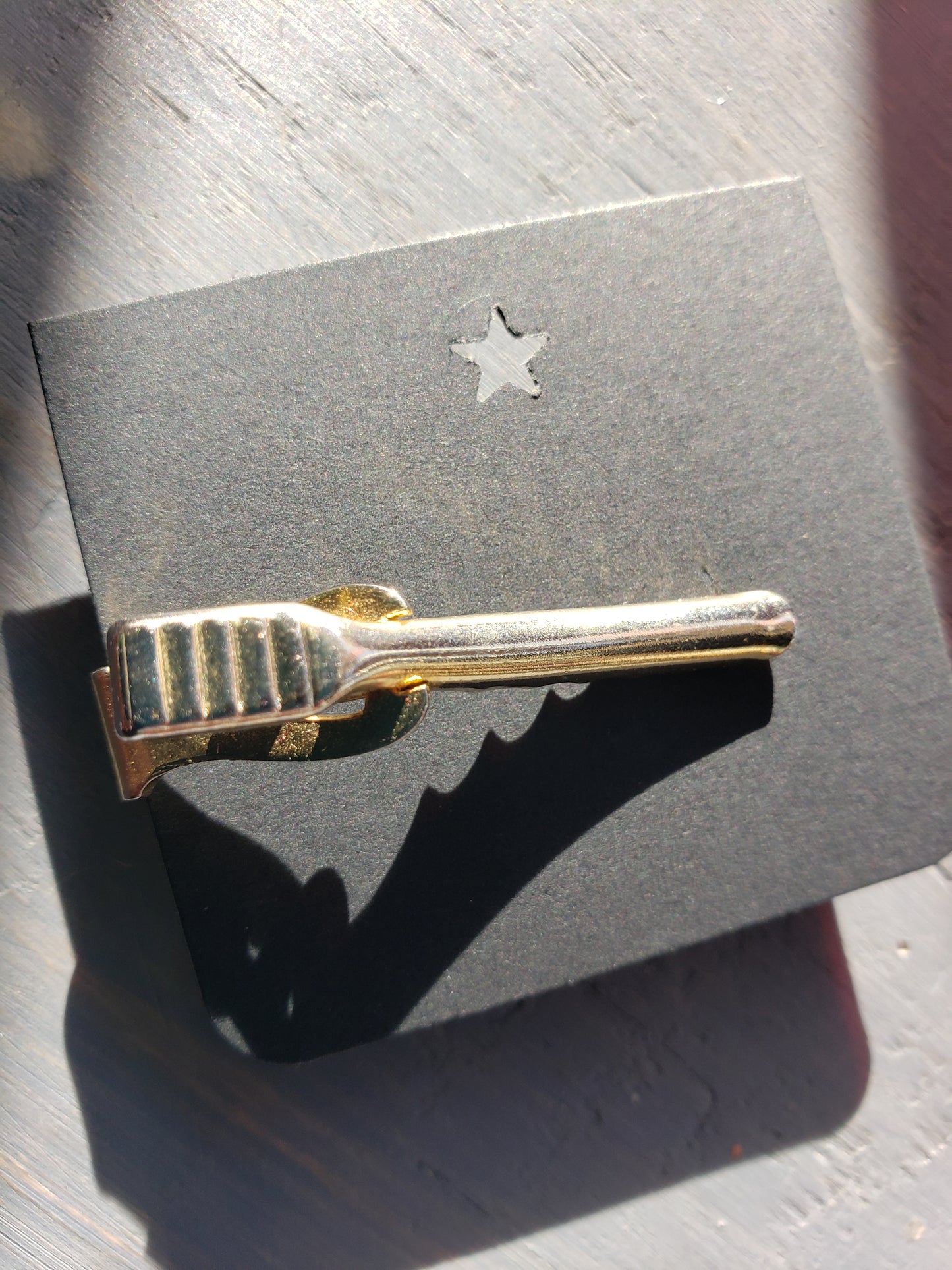 Estate piece Mariam Jasper Agate tie clip