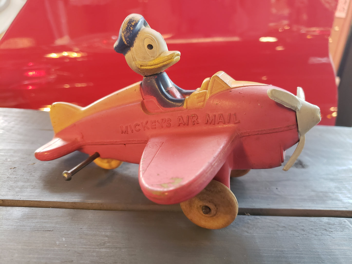 Sun Rubber Co. Mickey's Air Mail plane