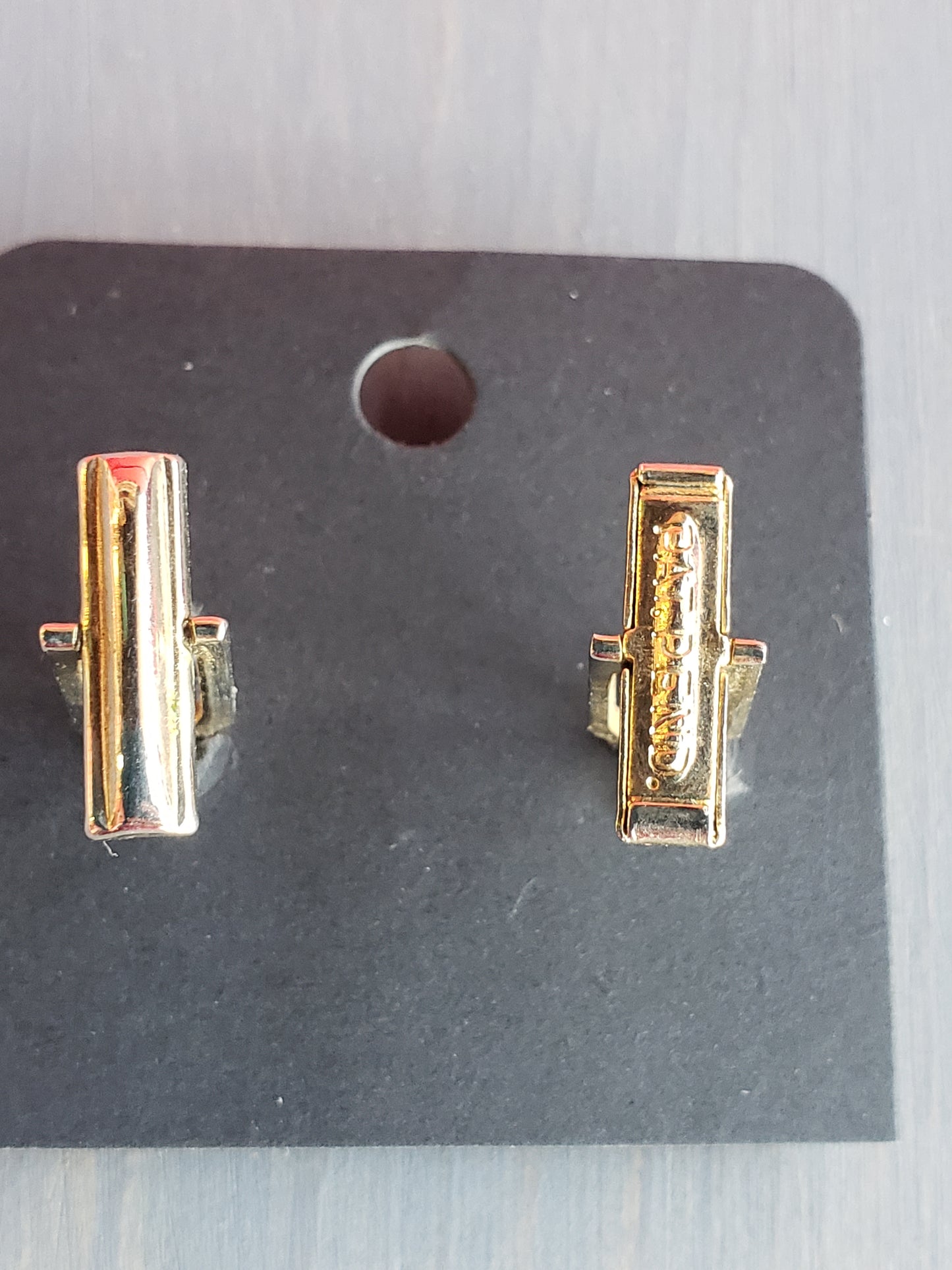 Porcelain floral cuff link set