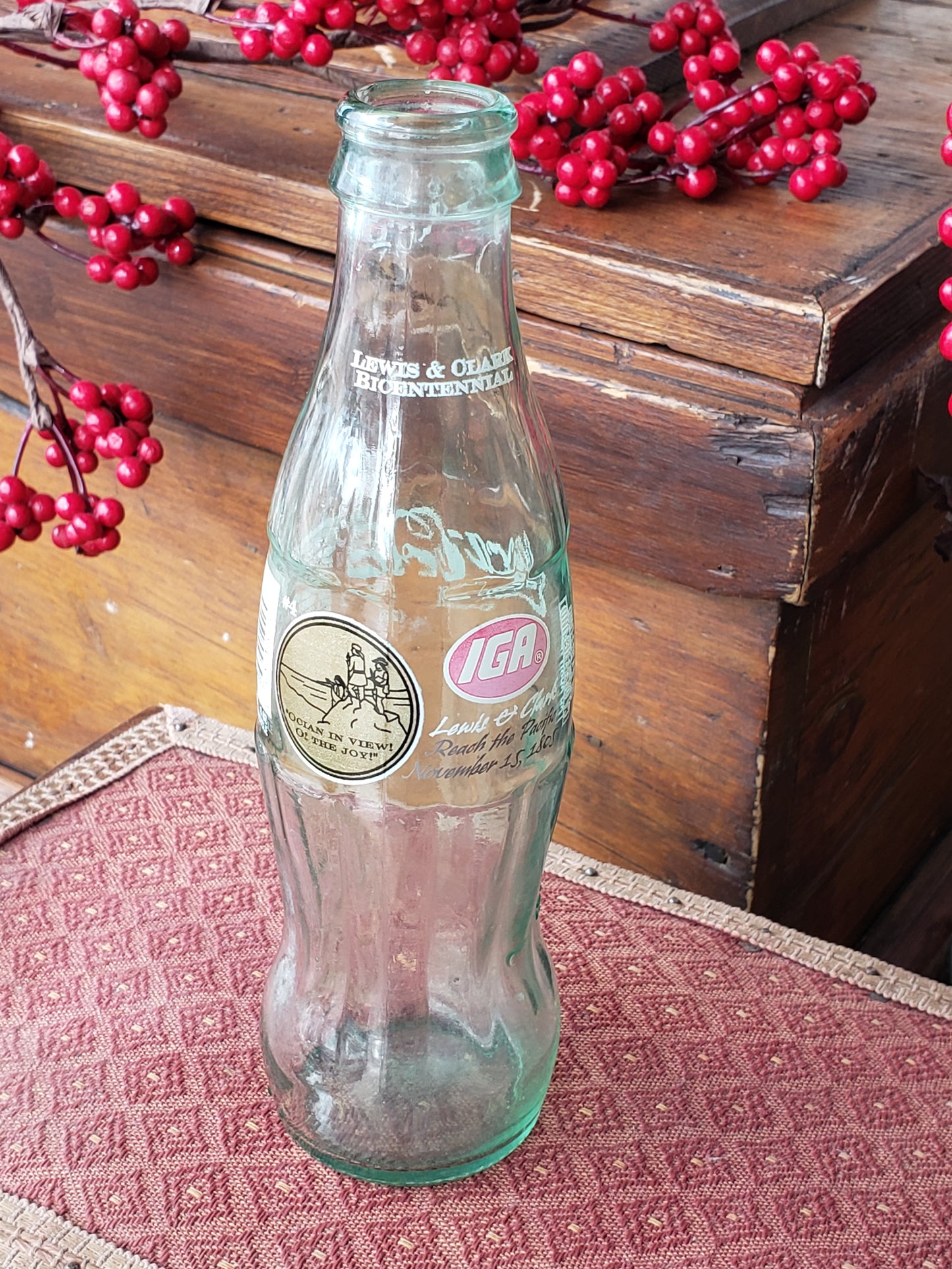 Lewis & Clark Bicentennial Coca Cola bottle