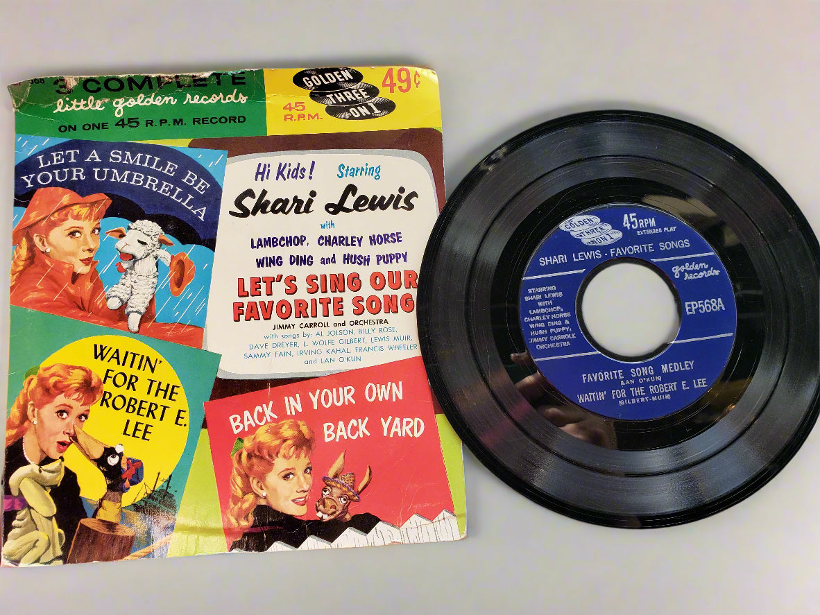 Shari Lewis Favorite Songs 45 rpm