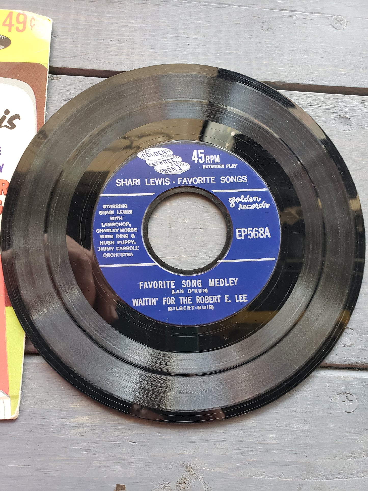 Shari Lewis Favorite Songs 45 rpm
