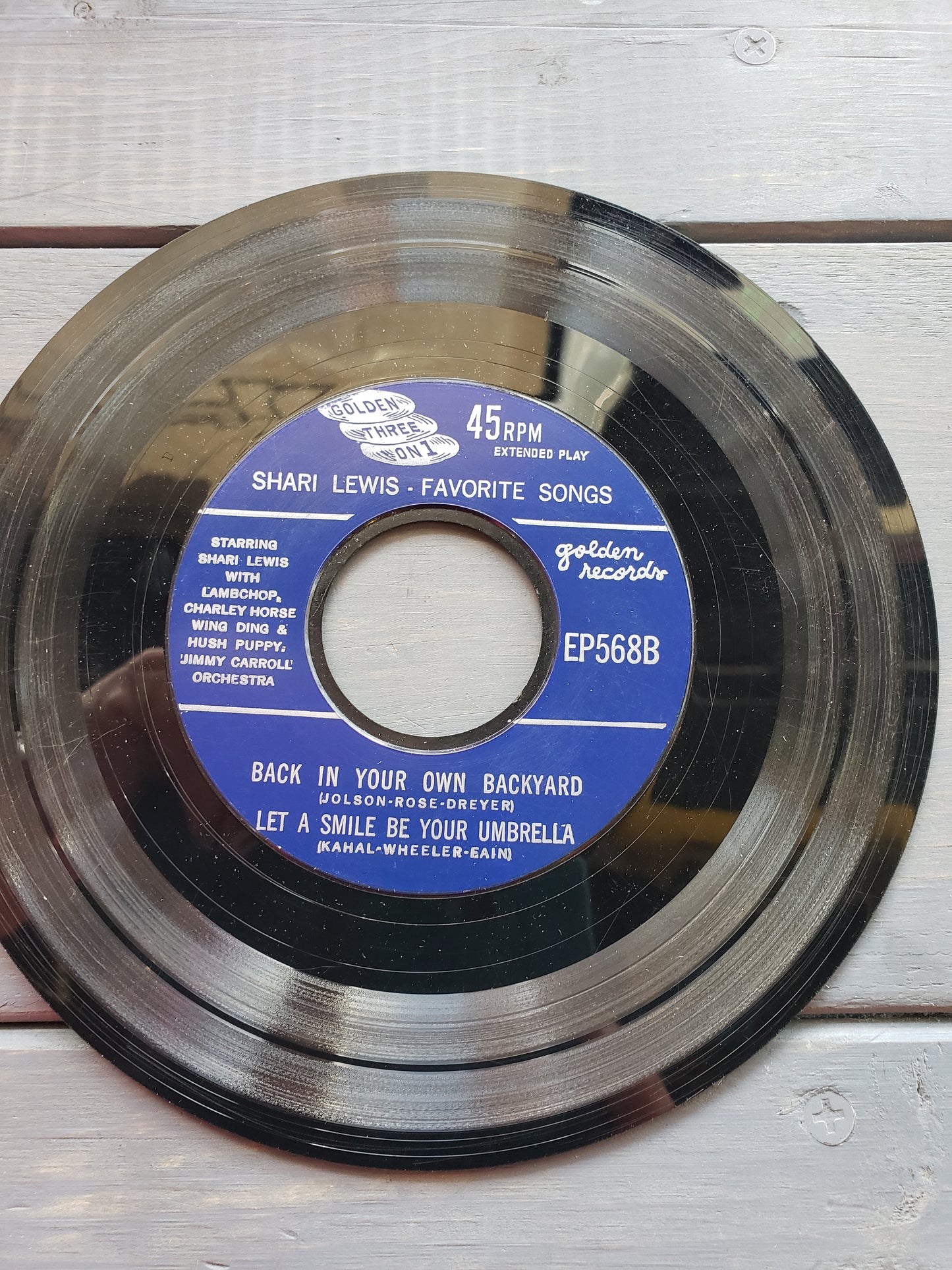 Shari Lewis Favorite Songs 45 rpm