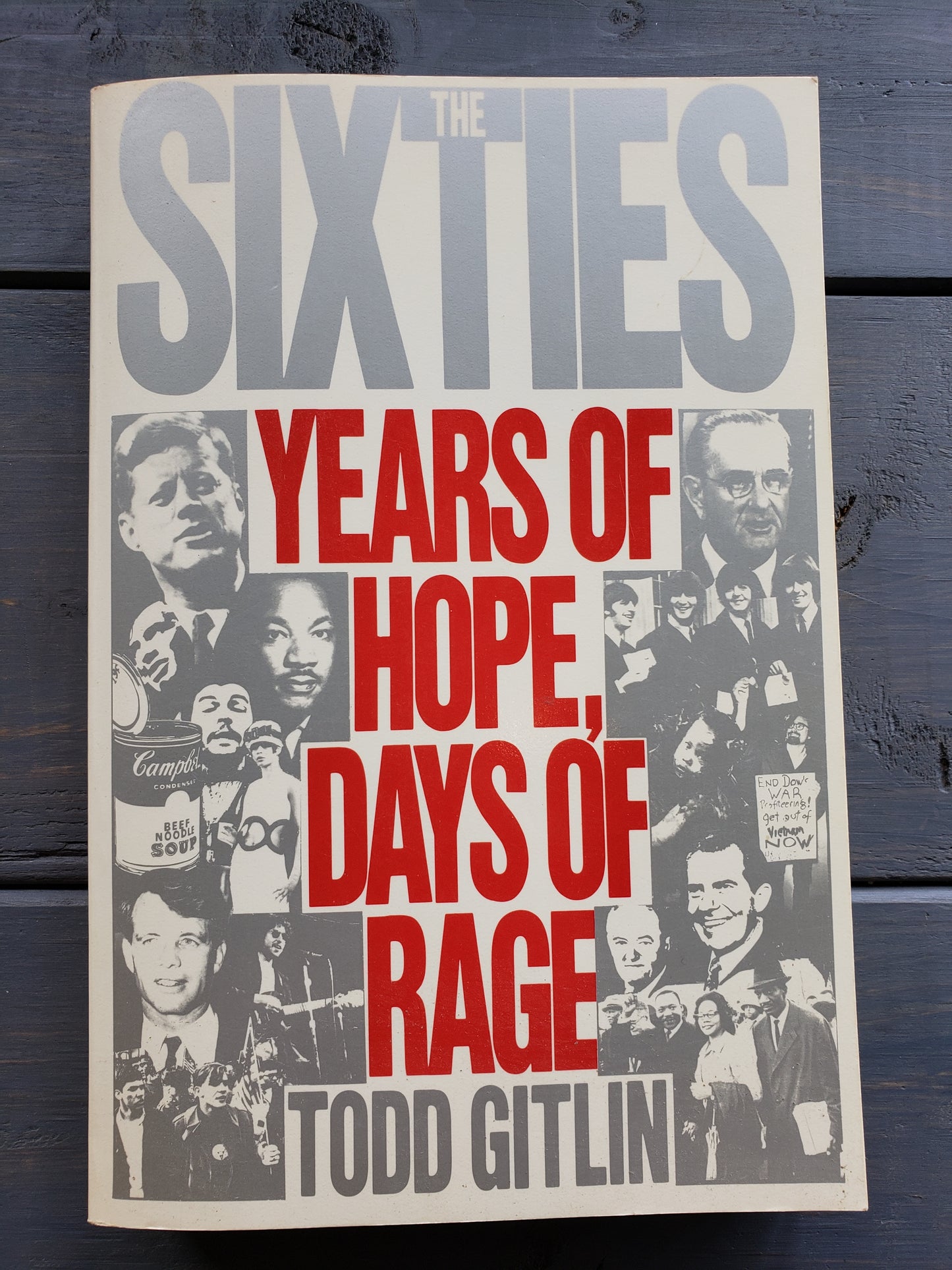 The Sixties, Years of Hope, Days of Rage by Todd Gitlin