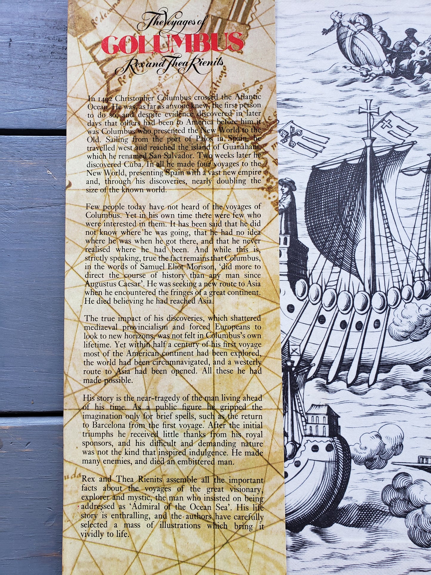 The Voyages of Columbus by Rex and Thea Rienits