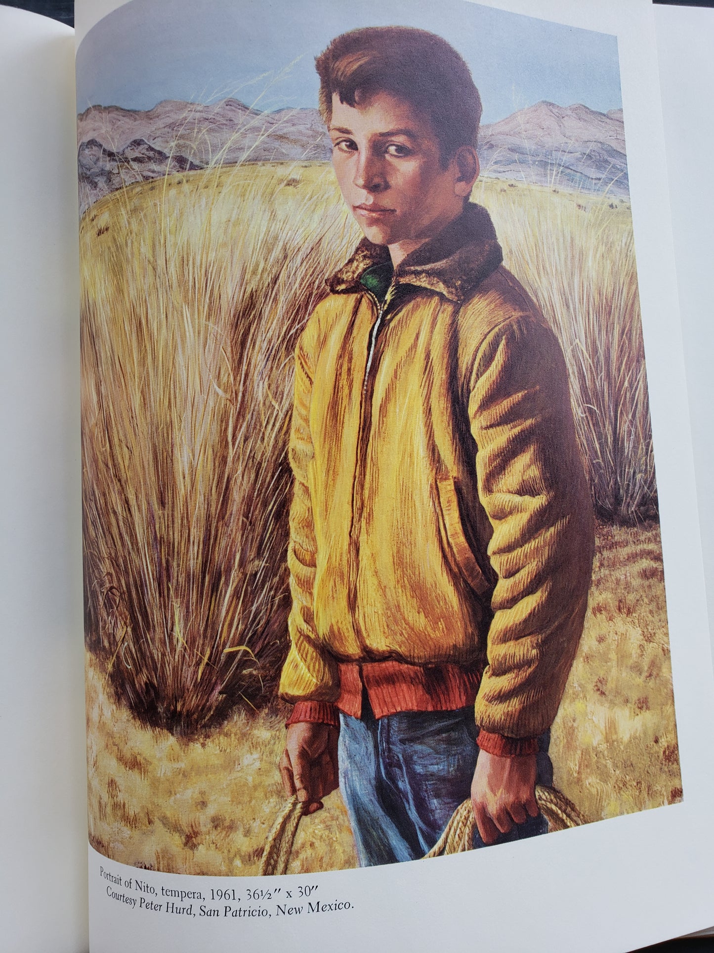 Peter Hurd, A Portrait Sketch from Life by Paul Horgan
