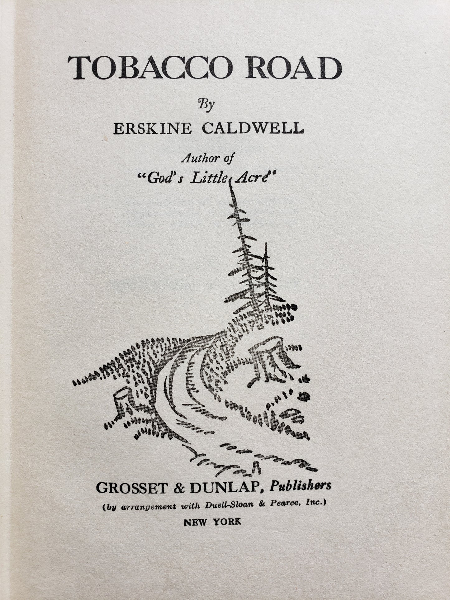 Tobacco Road by Erskine Caldwell (1932)