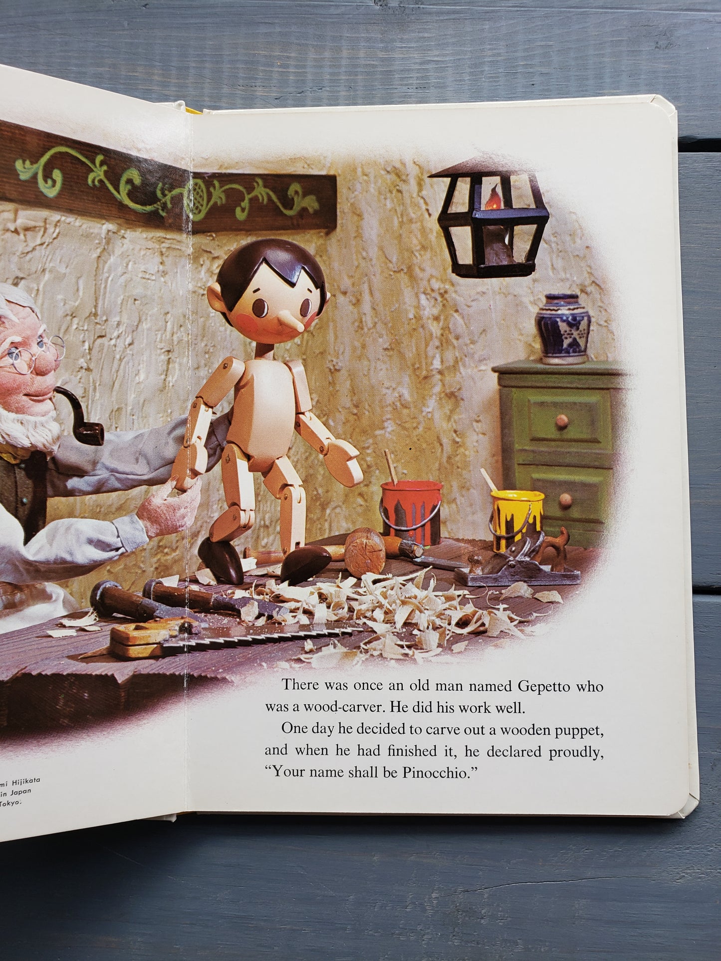 Pinnochio (board book) 1970