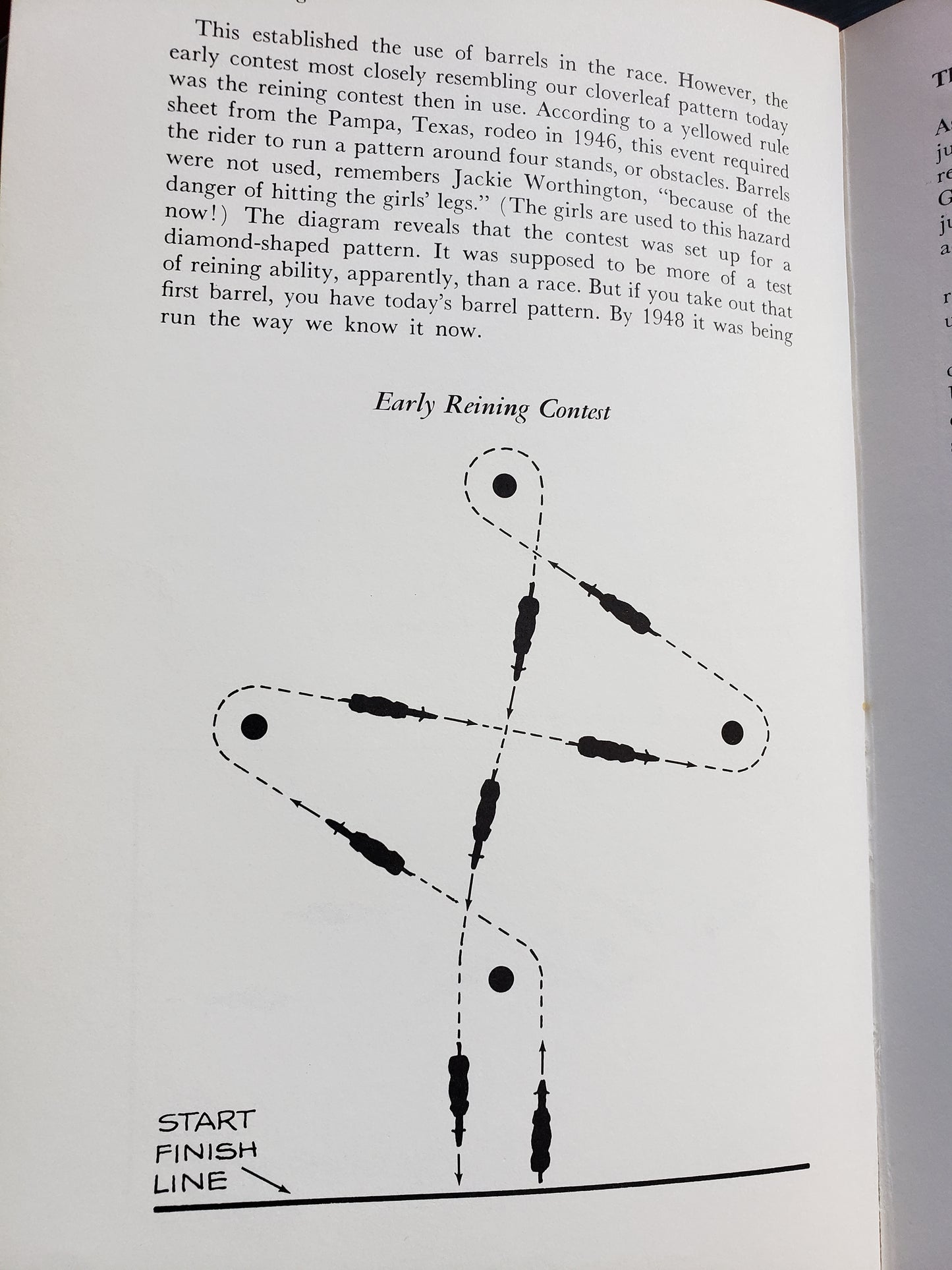 Championship Barrel Racing (1967) by Jane Mayo