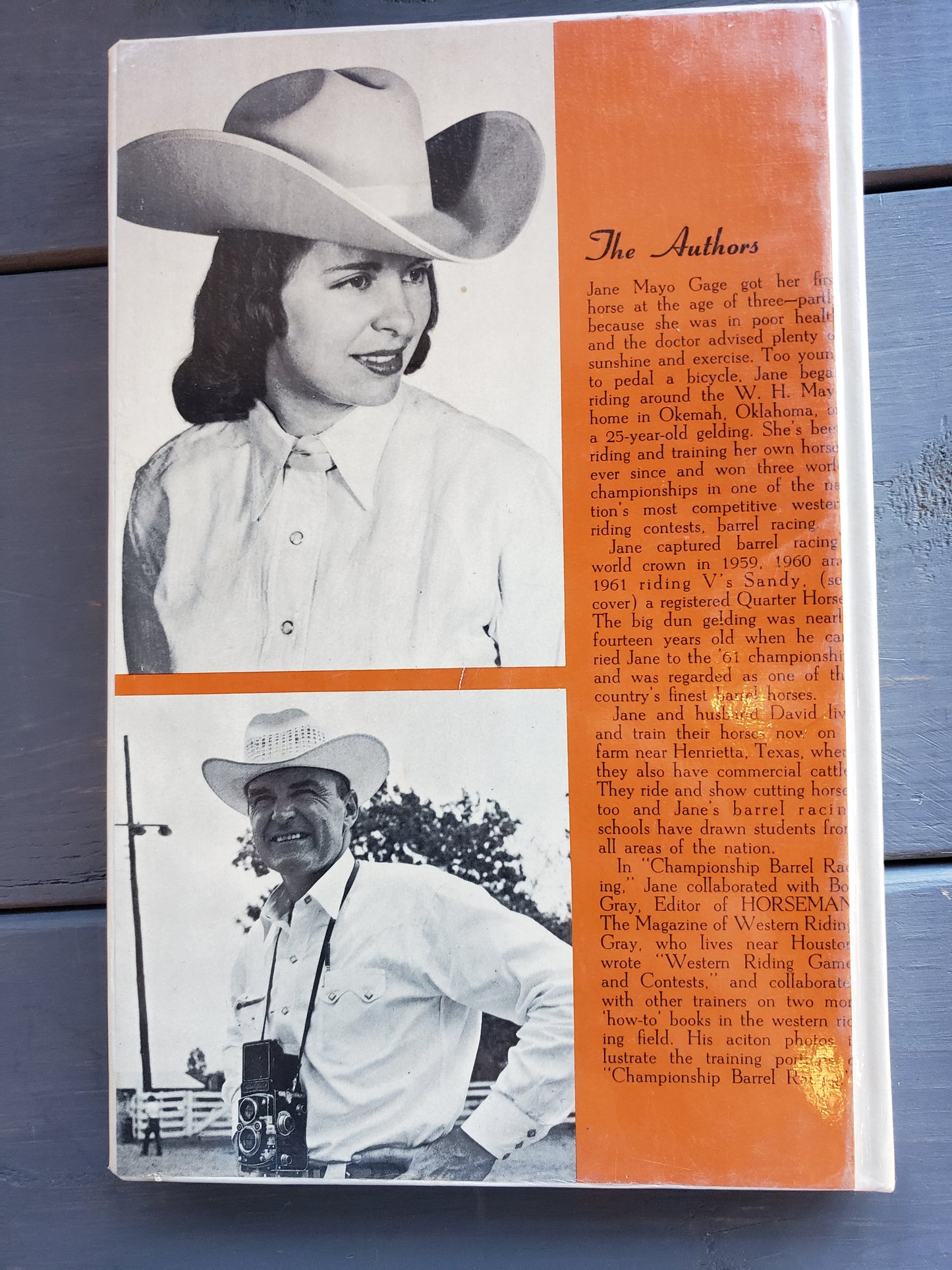 Championship Barrel Racing (1967) by Jane Mayo