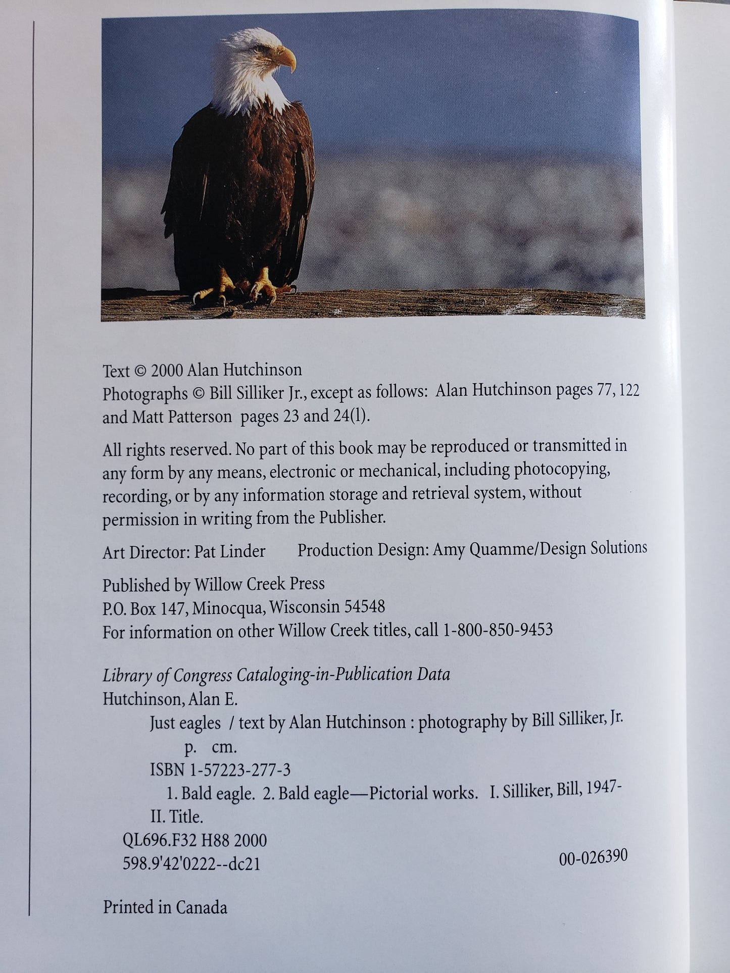 Just Eagles by Alan Hutchinson