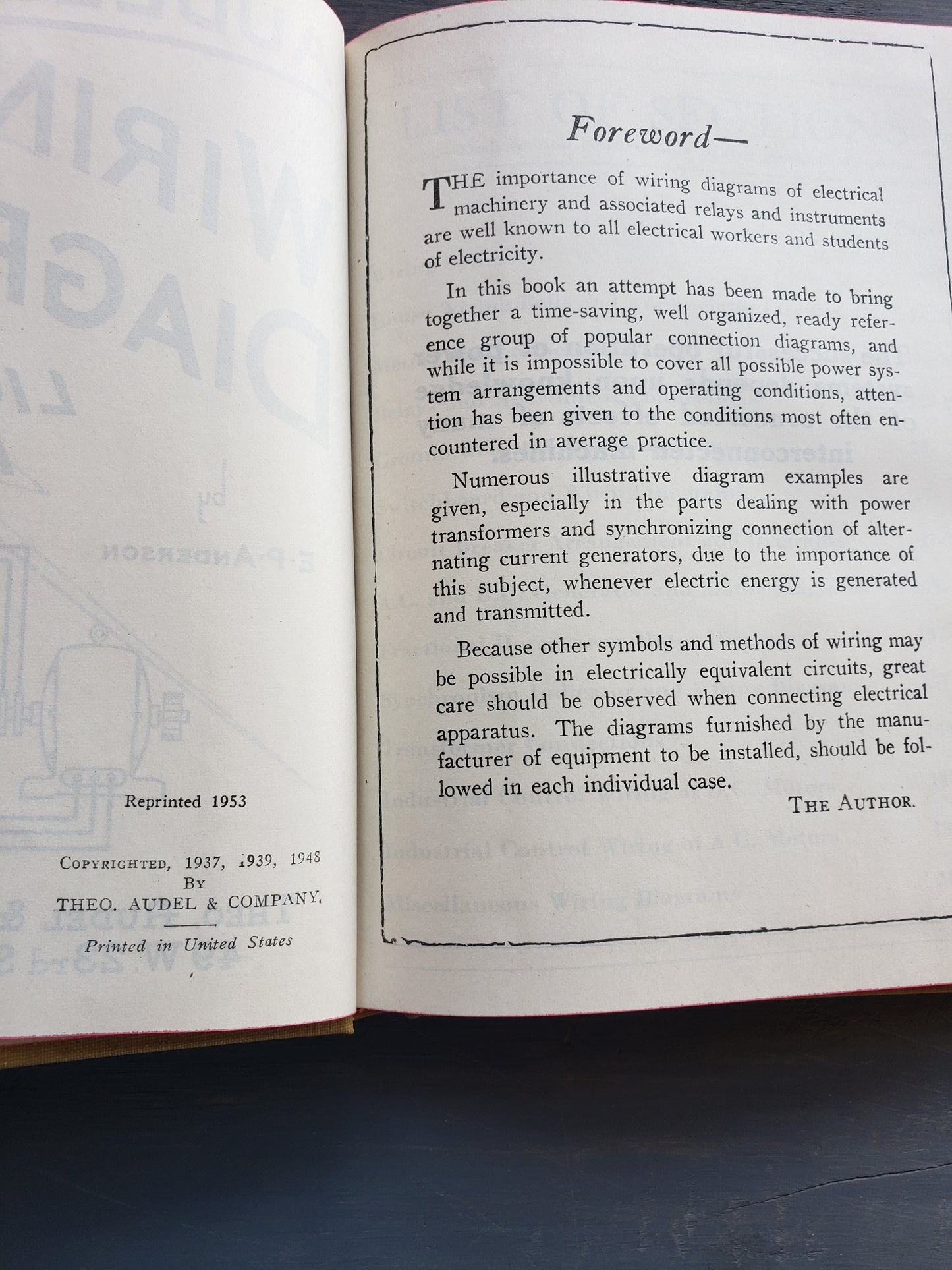 Audel's Wiring Diagrams for Light and Power (1953)