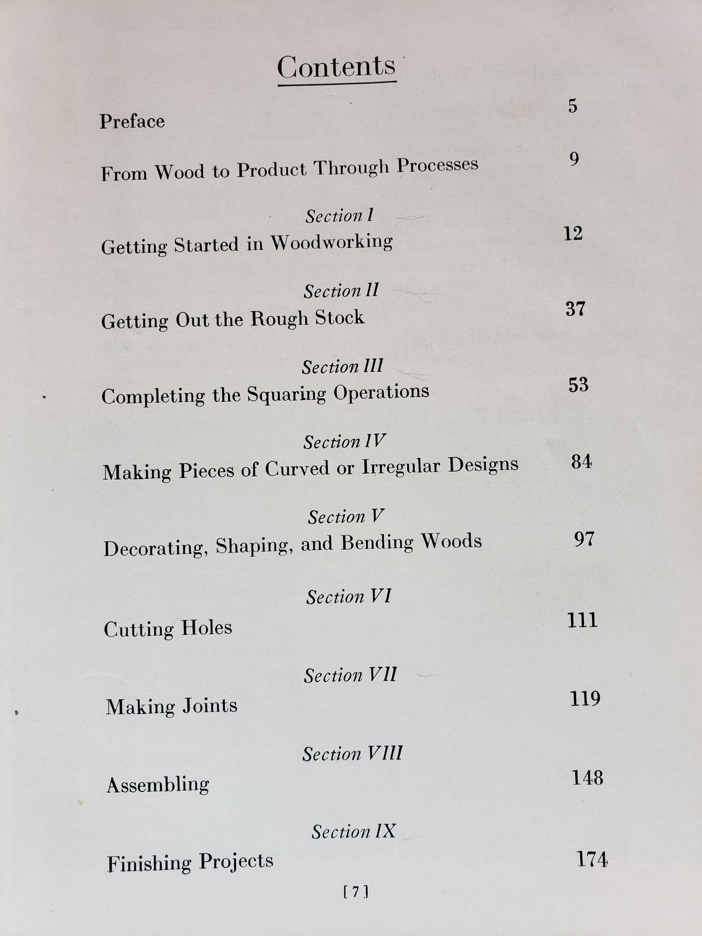 Industrial Arts Woodworking (1955)