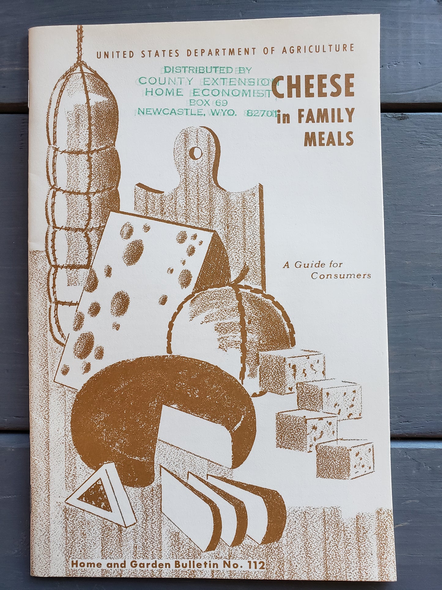 Cheese in Family Meals cookbook