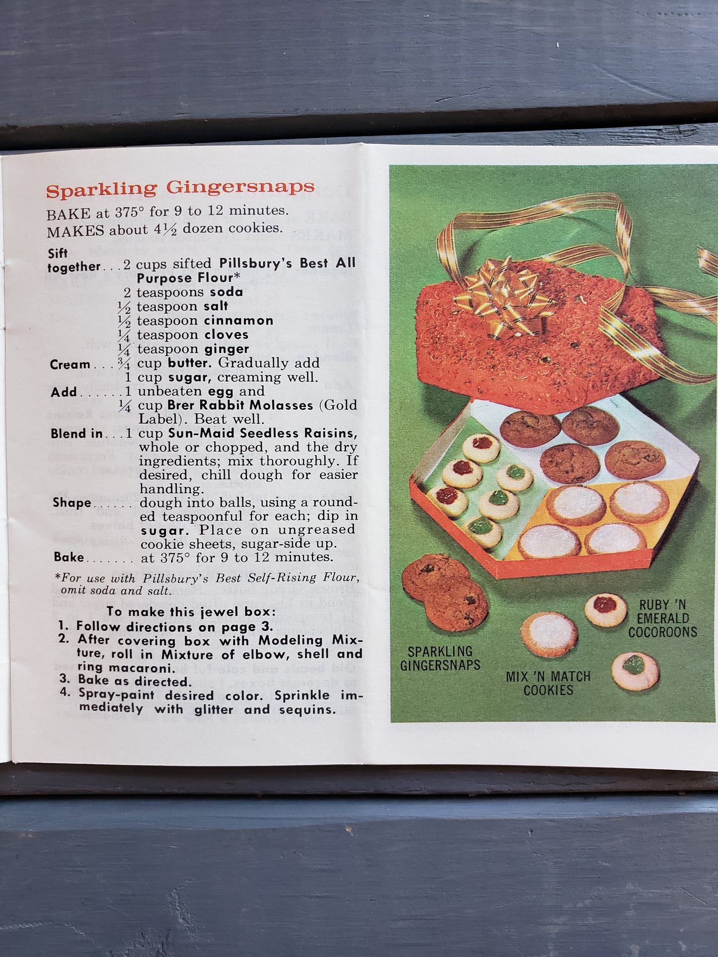Jewel Box Butter Cookies recipe book