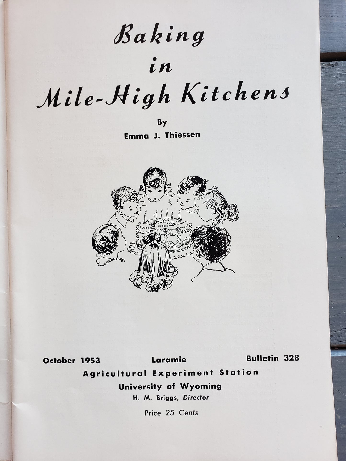 Baking in Mile High Kitchens (1953)