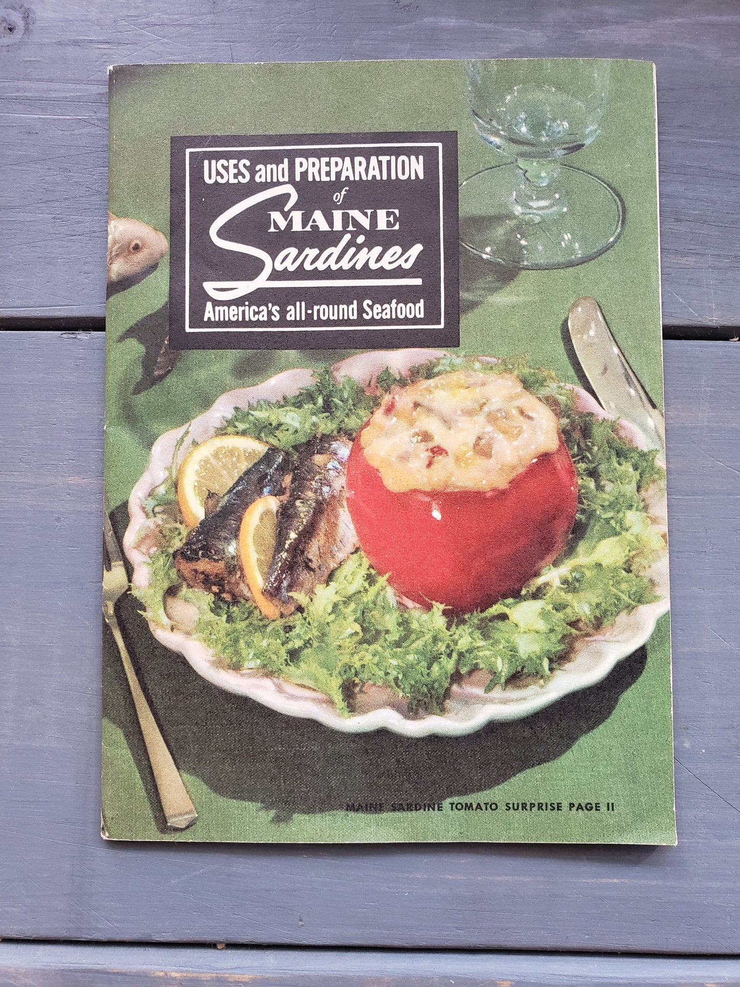 Maine Sardines cookbook