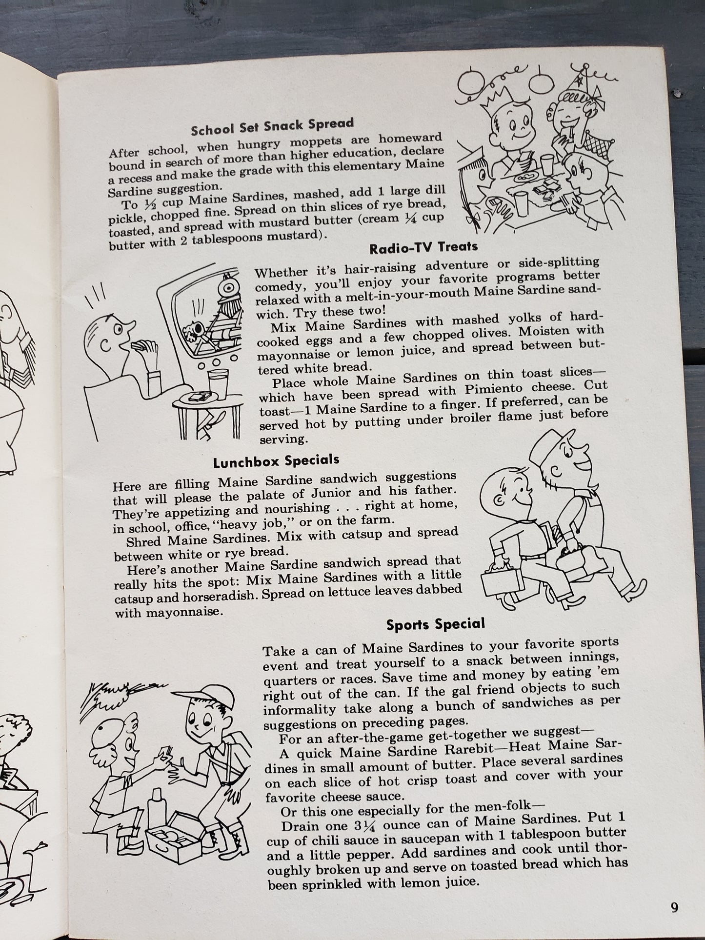Maine Sardines cookbook