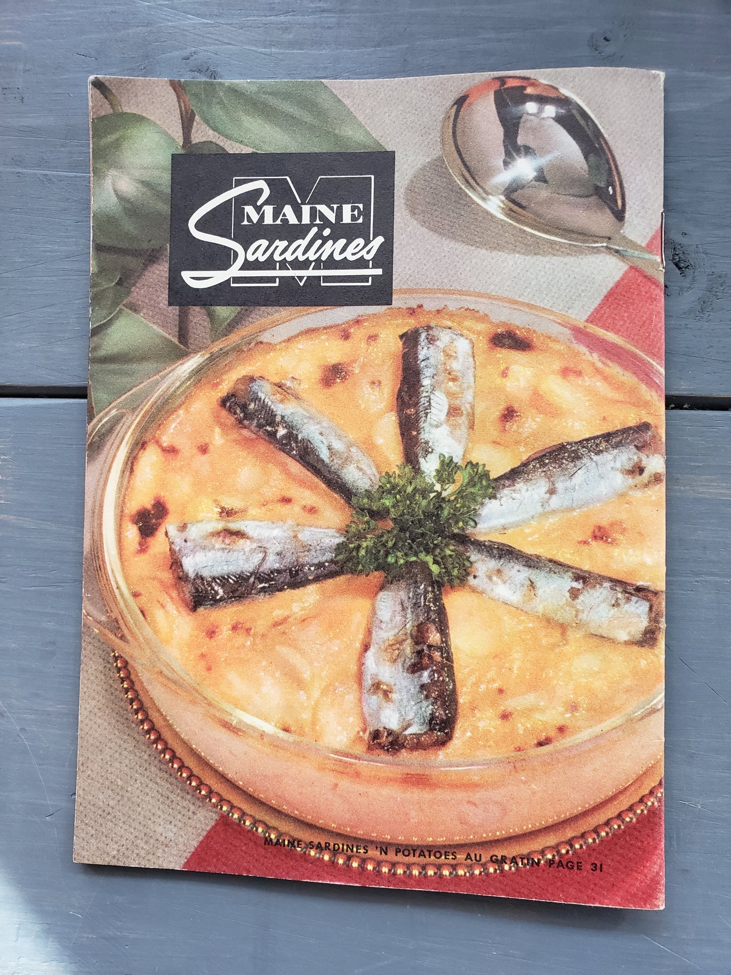 Maine Sardines cookbook