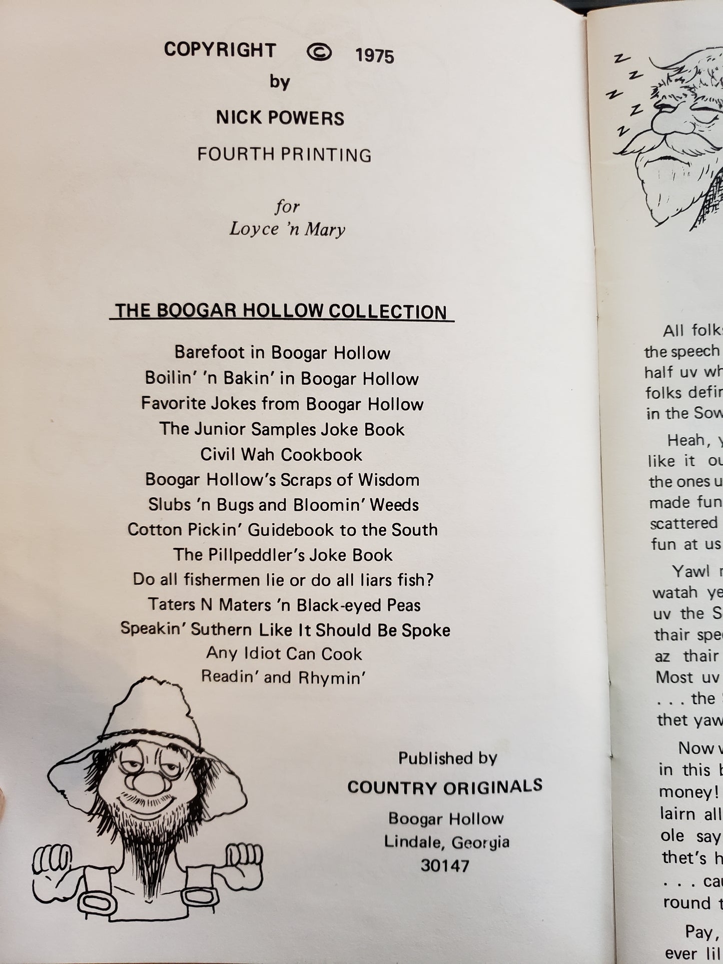 Speakin' Southern Like It Should Be Spoke! by Nick & William Powers