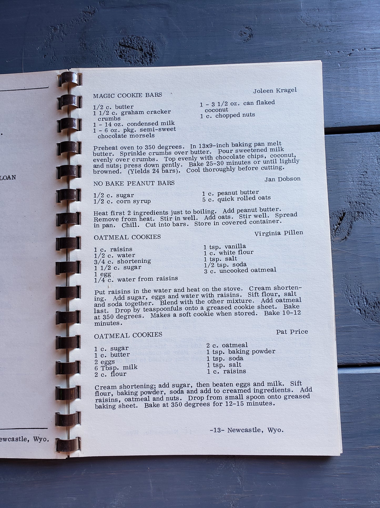 The Art of Cooking in Weston County (Wyoming)