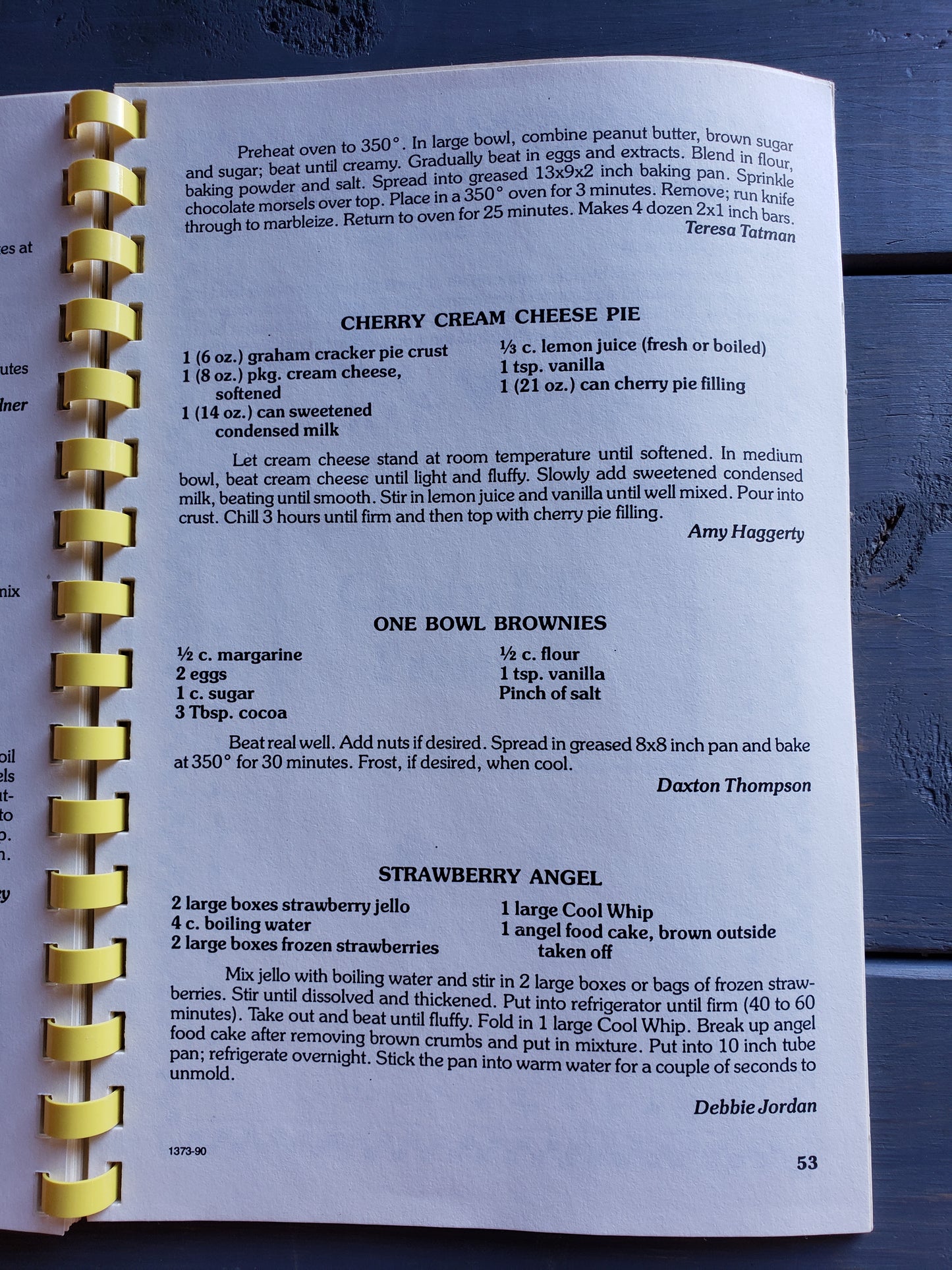 Teton Science School Family Favorites cook book