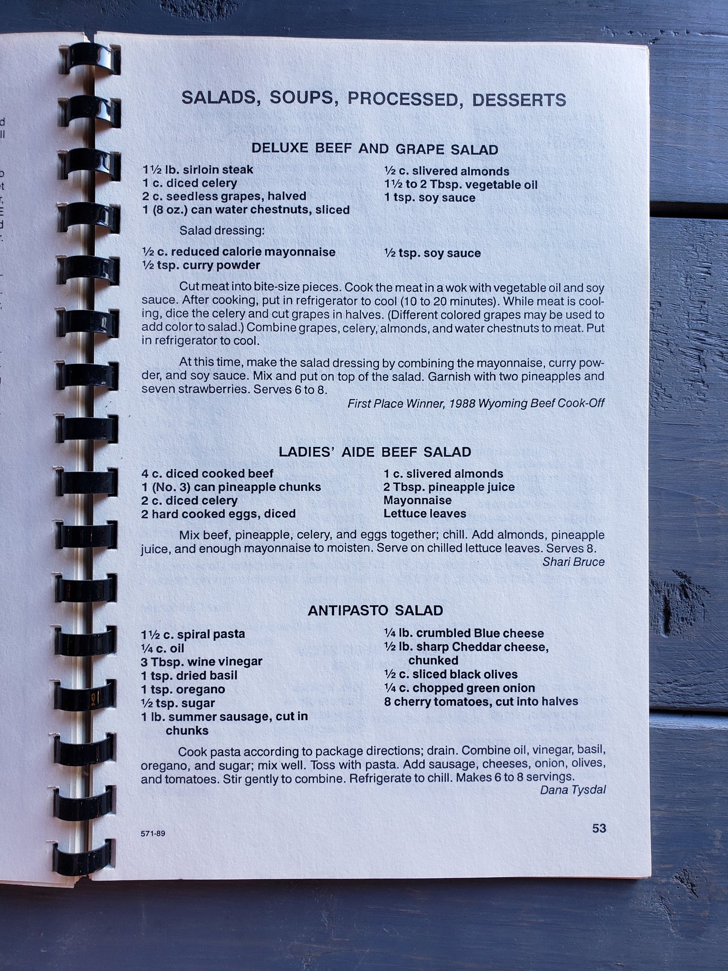 Weston County Cow-Belles Favorite Beef Recipes Old & New