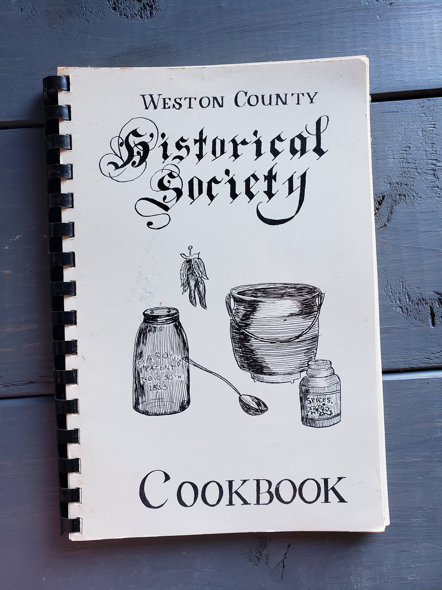 Weston County Historical Society Cookbook (Wyoming)
