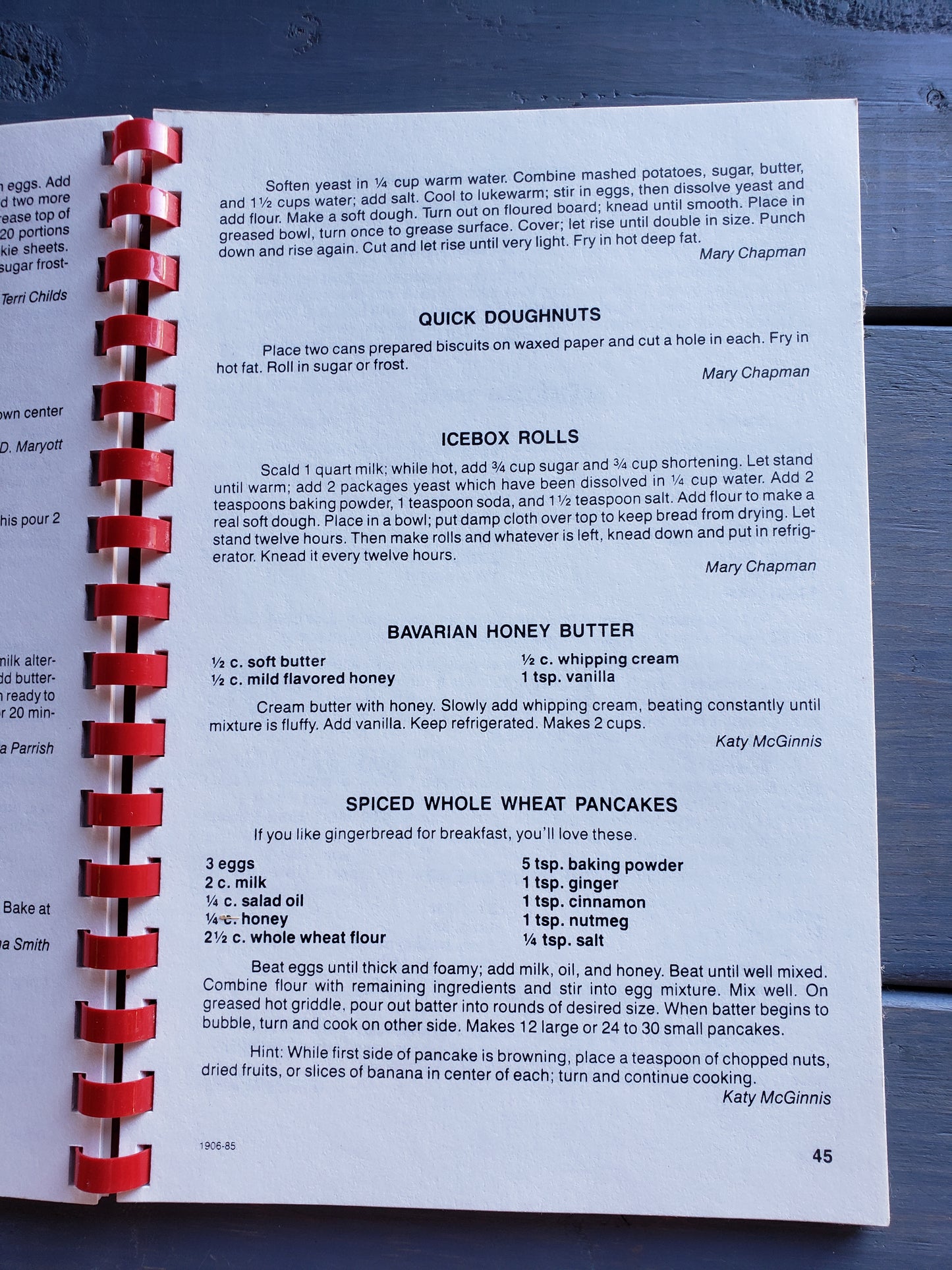 Weston Manor Gang Cookbook (Newcastle Wyoming)