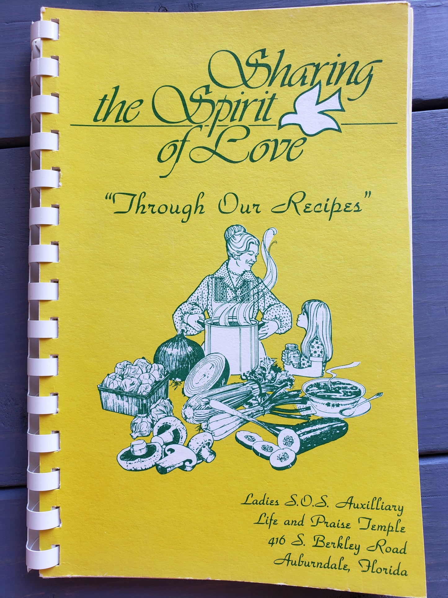 Sharing the Spirit of Love Through Our Recipes cook book