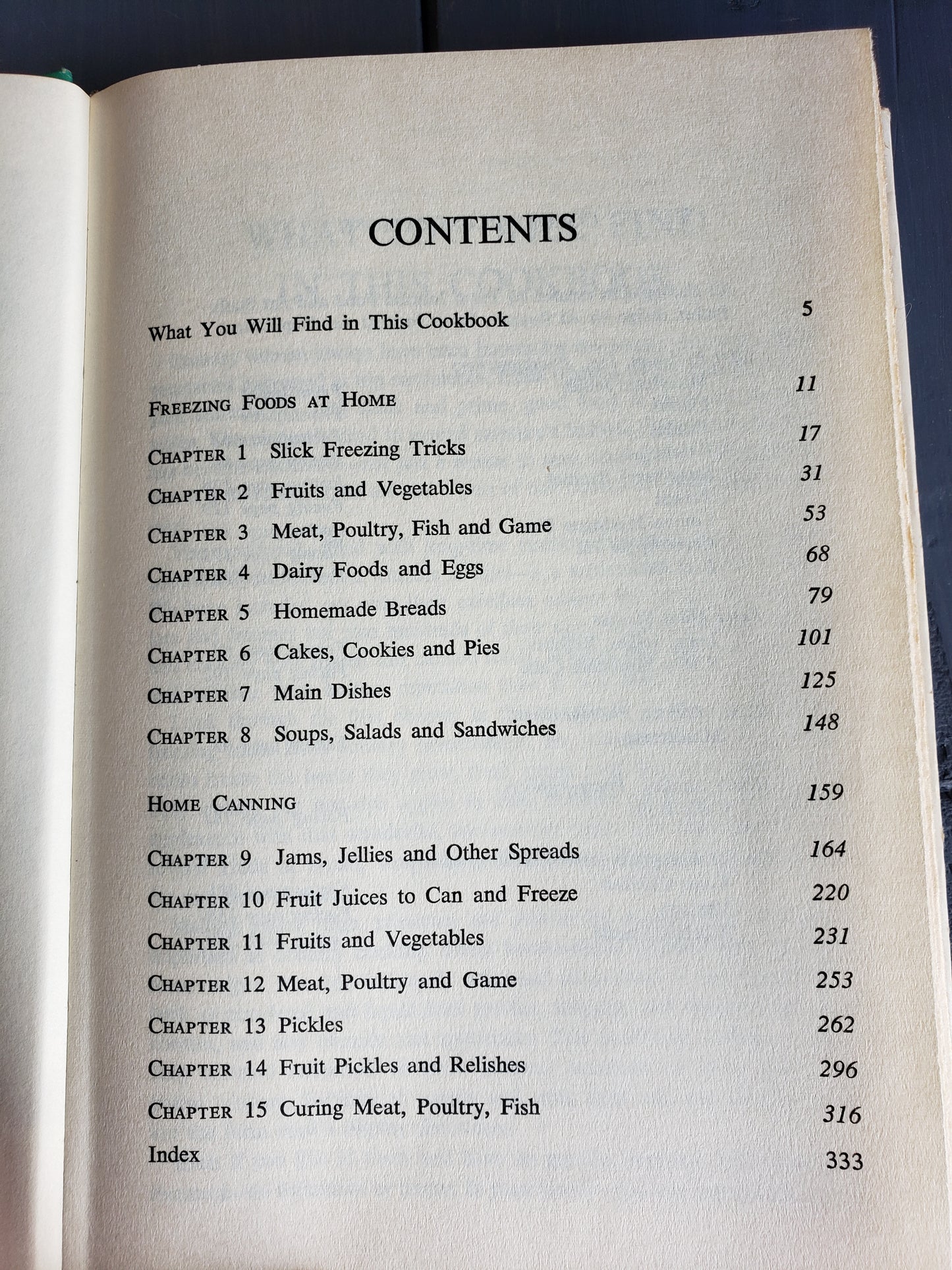 Freezing and Canning Cookbook