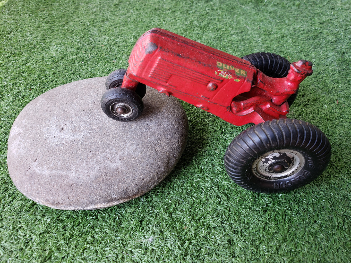 1930's Arcade Toy Oliver Tractor