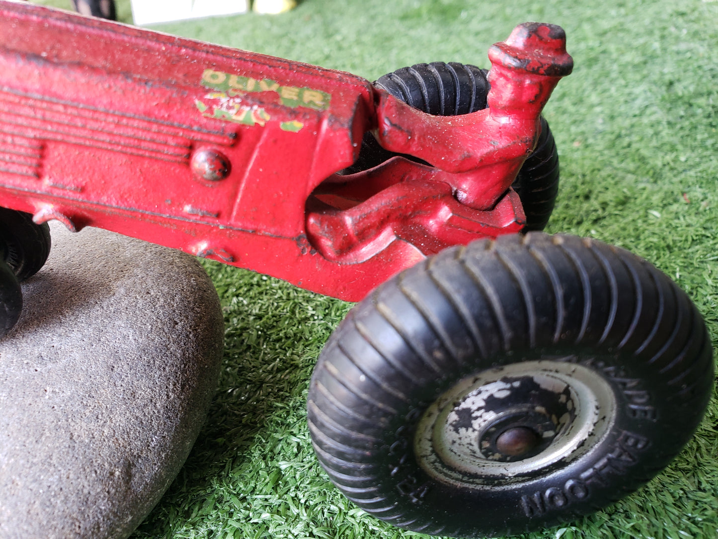 1930's Arcade Toy Oliver Tractor
