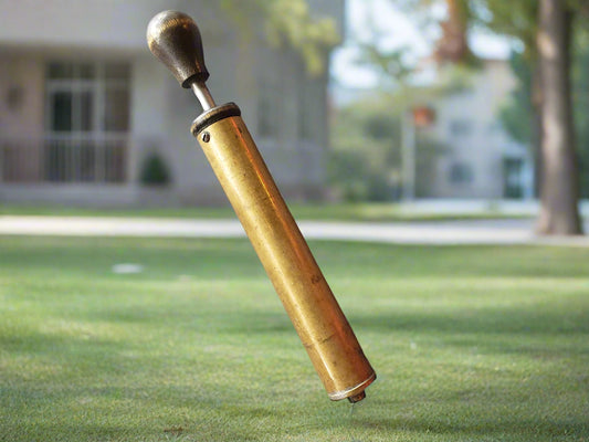 Brass hand held air pump