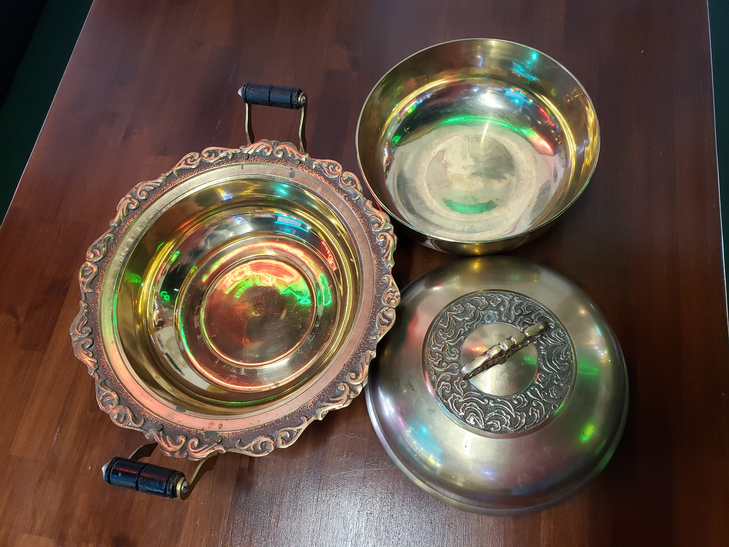Decorative Brass Chafing Dish