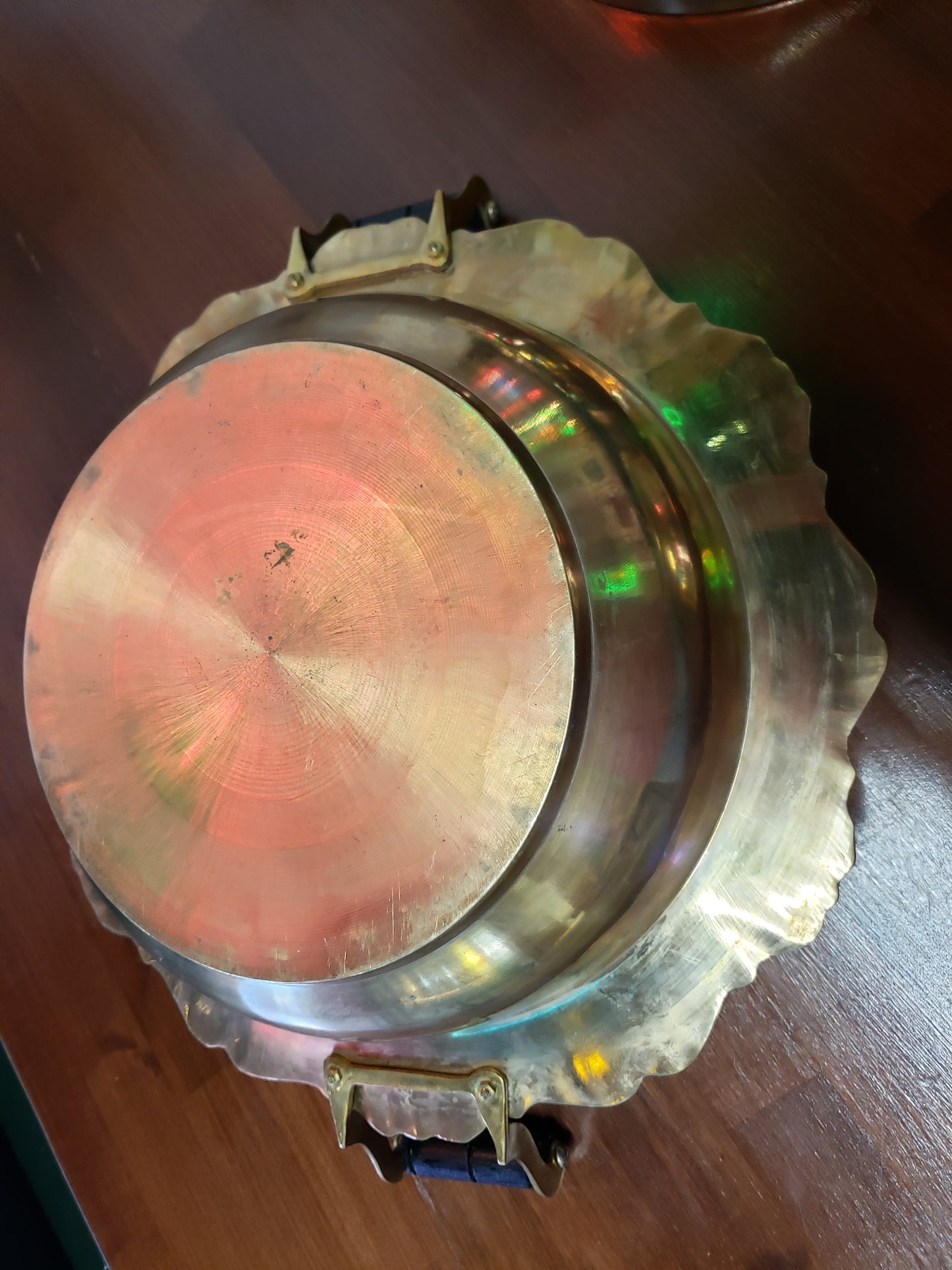 Decorative Brass Chafing Dish