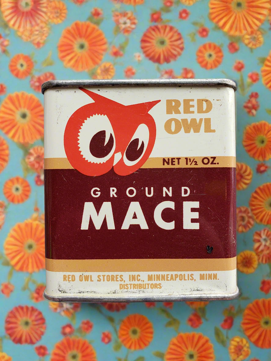 Red Owl (1948) 1.5 ounce MACE tin