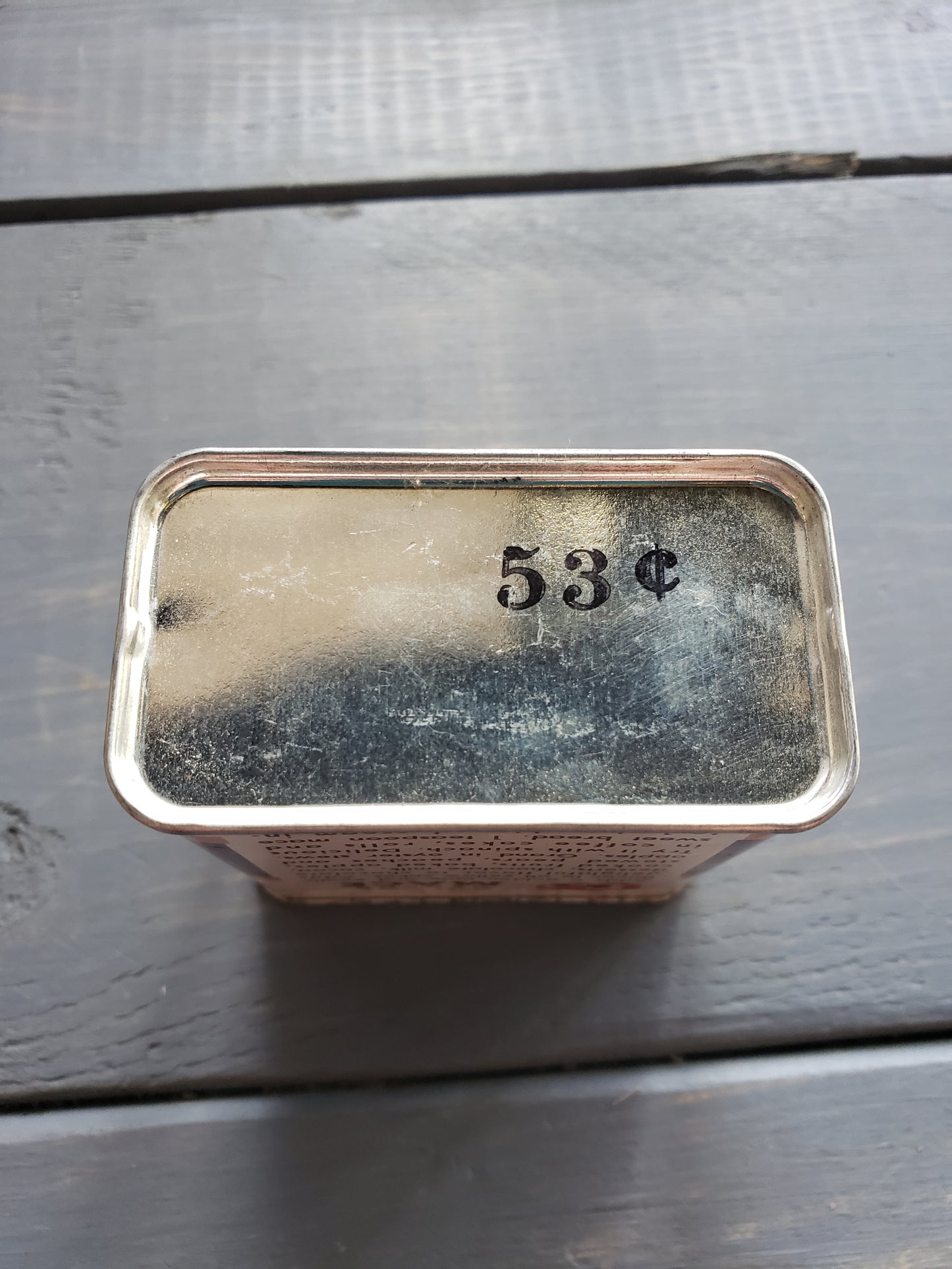 Red Owl (1948) 1.5 ounce MACE tin