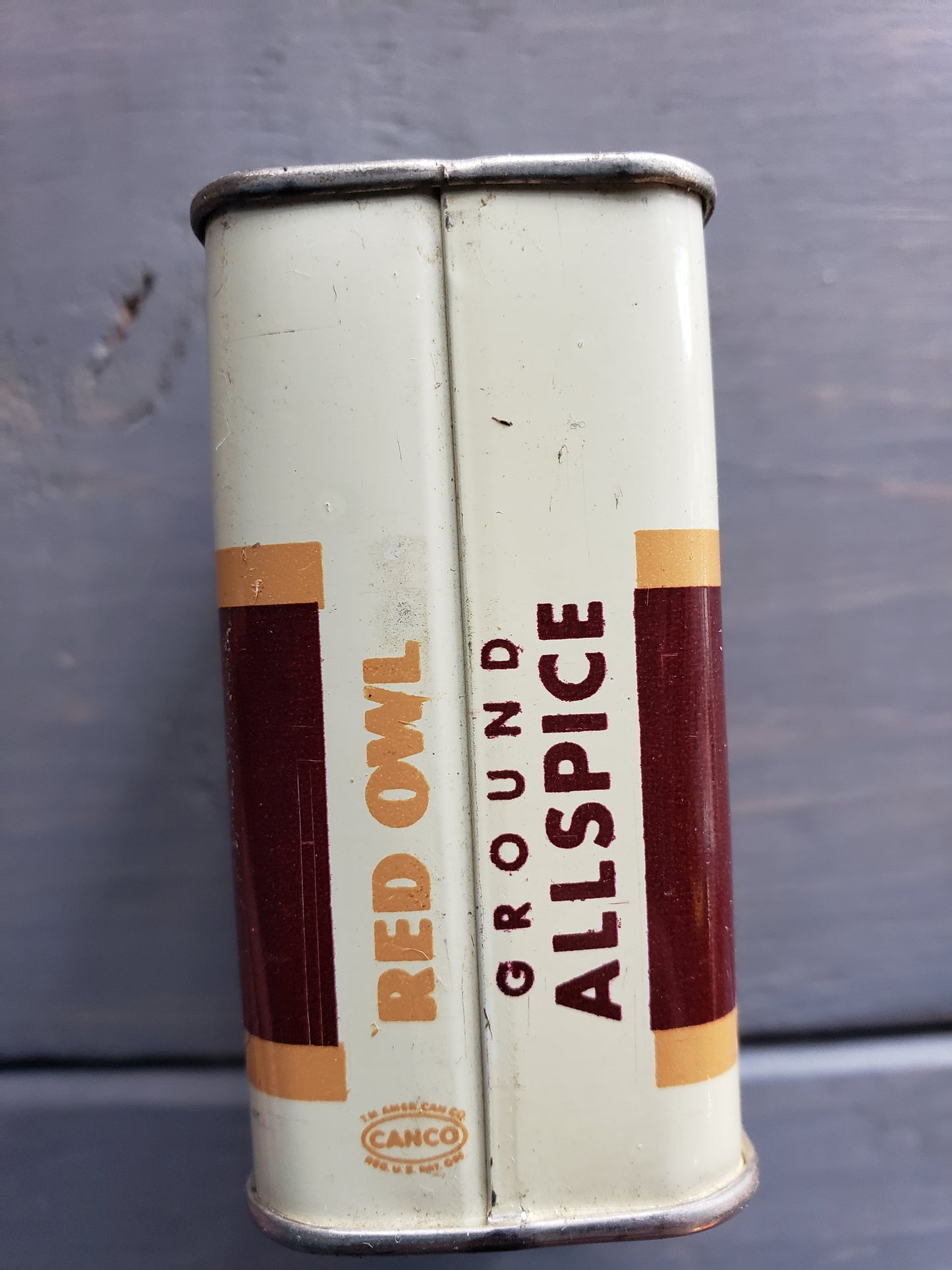 Red Owl Ground Allspice tin (1948)