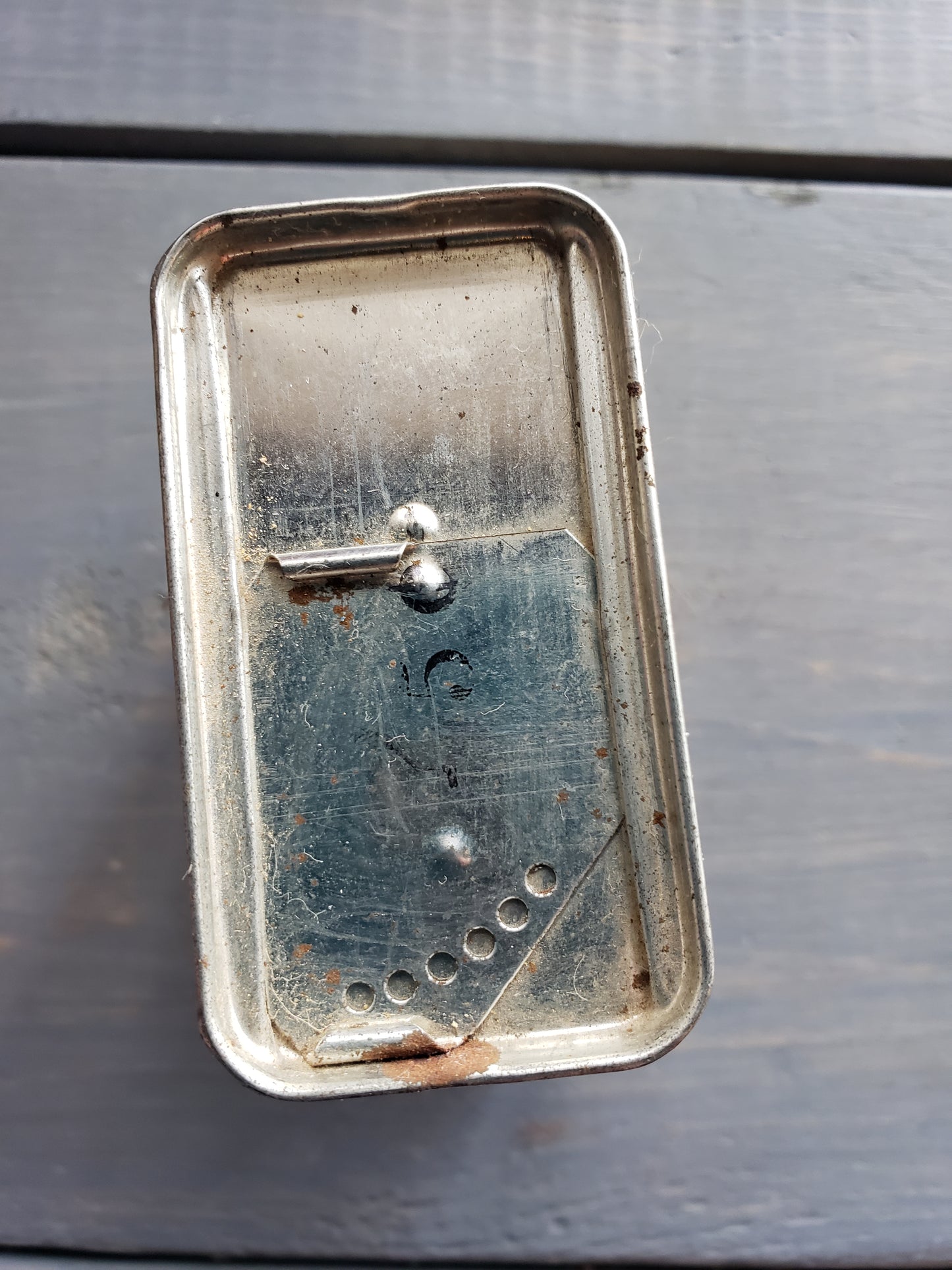 Red Owl Mustard tin