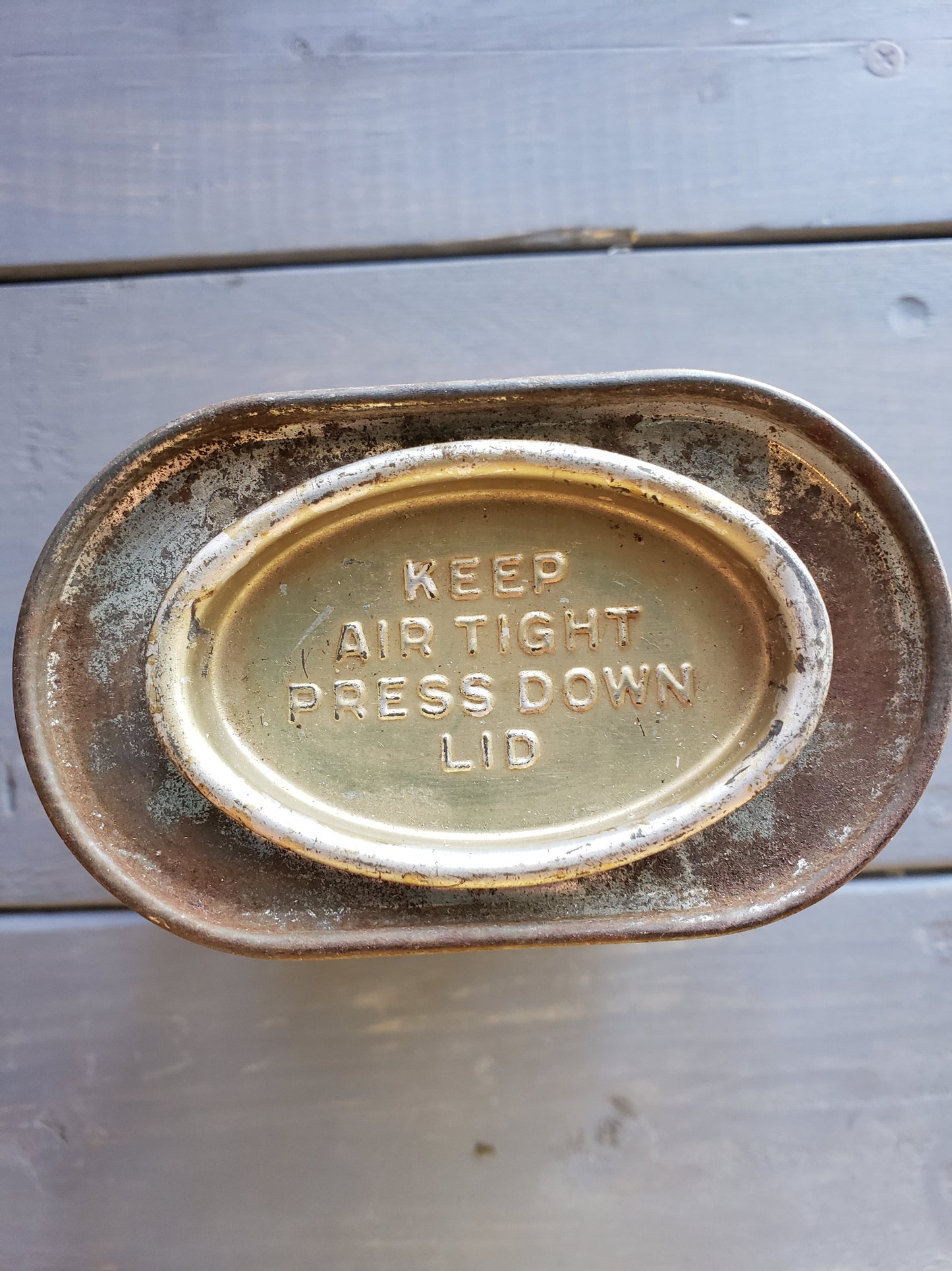 Instant Postum vintage tin