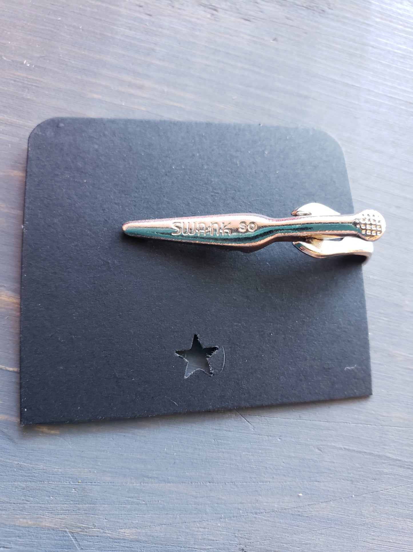 SWANK Bow style Vintage Tie Clip
